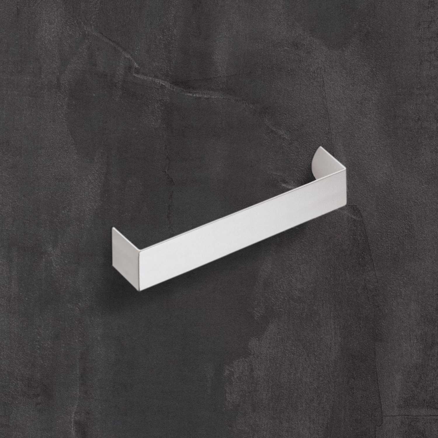Poignée Nursia, entraxe de perçages 160, L 168 mm, B 24 mm, H 30 mm, Chromé mat