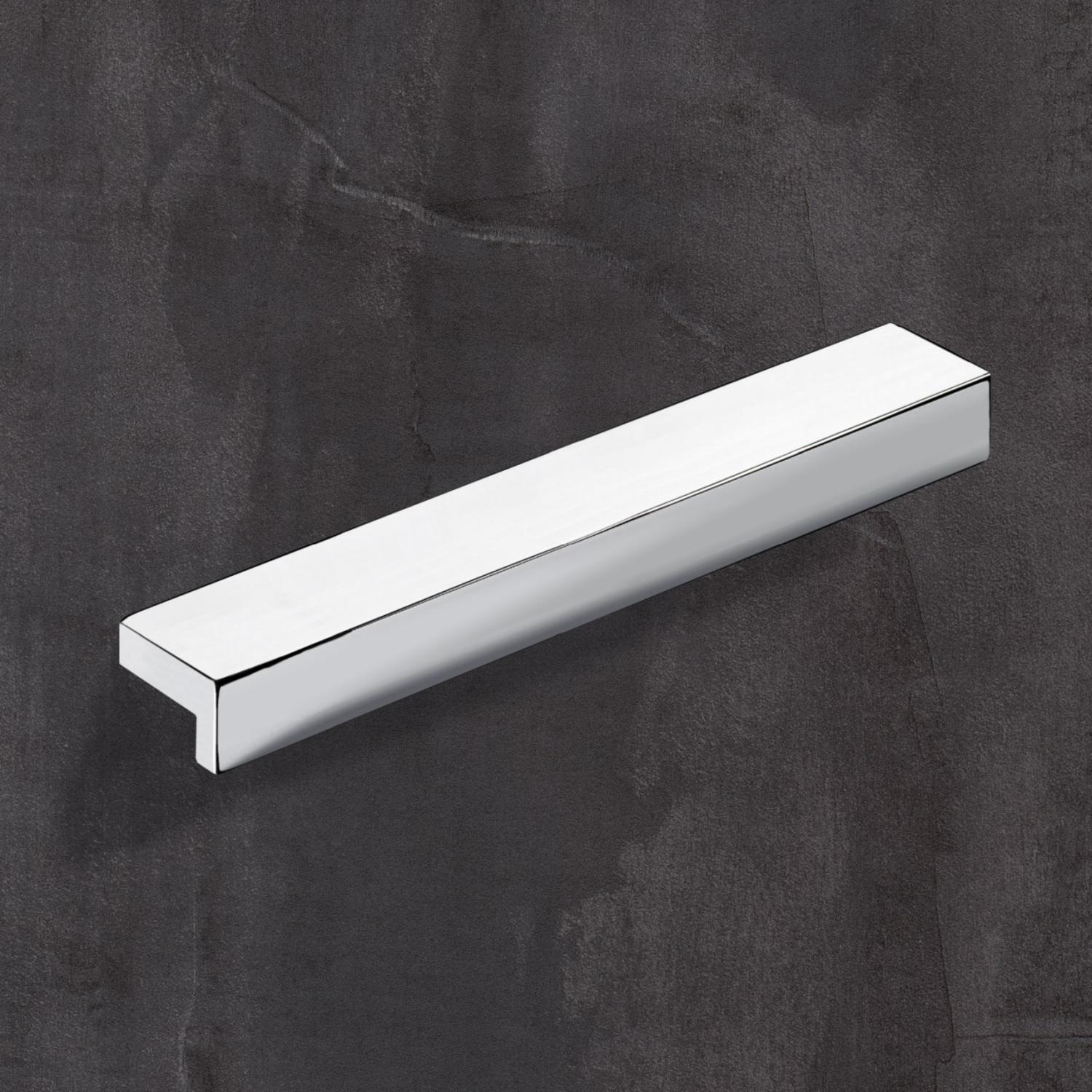 Greep Rovigo, boorafstand 224, L 239 mm, B 16 mm, H 25 mm, glans verchroomd