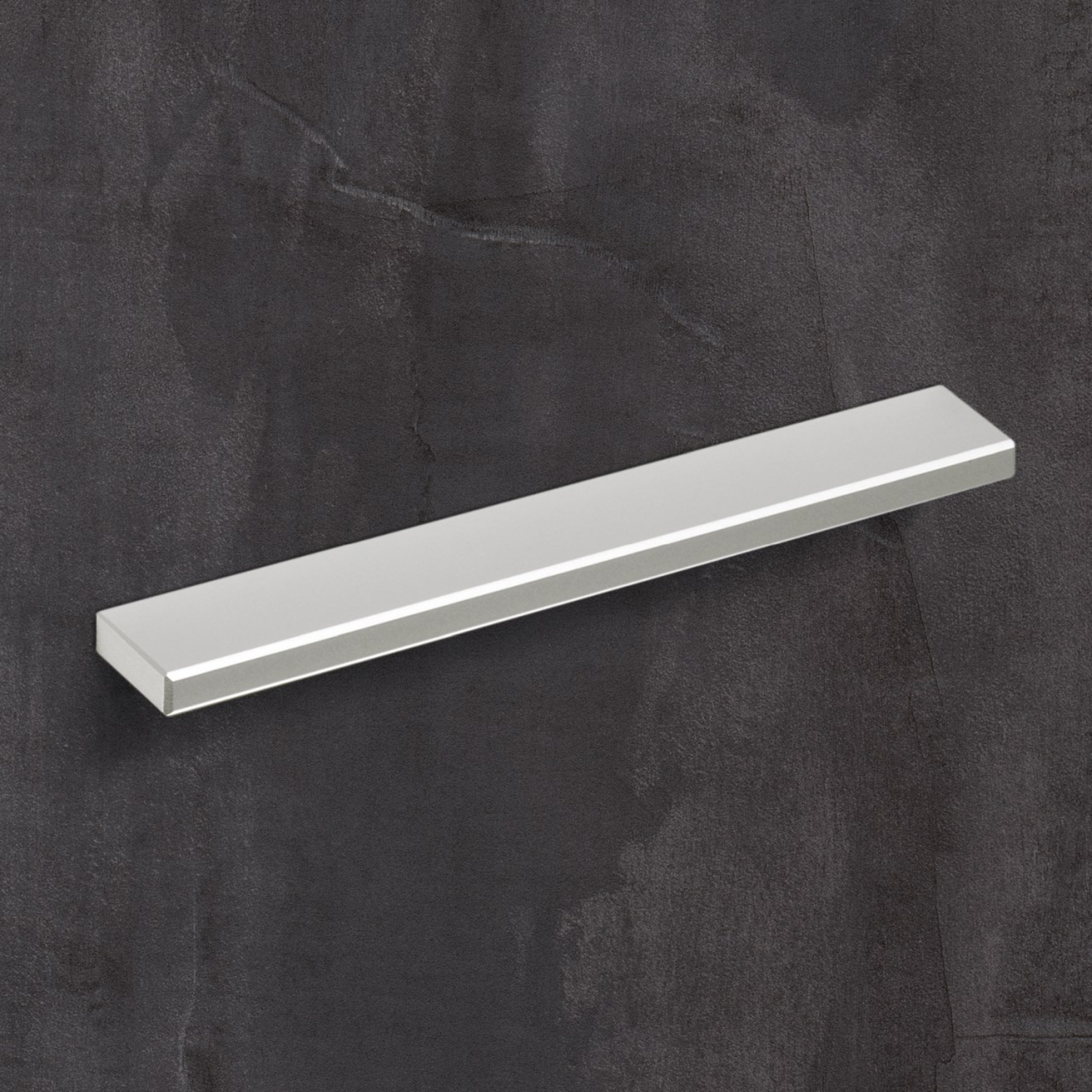 Poignée profil Stabia, entraxe de perçages 128, L 140 mm, B 8 mm, H 20 mm, Aluminium anodisé