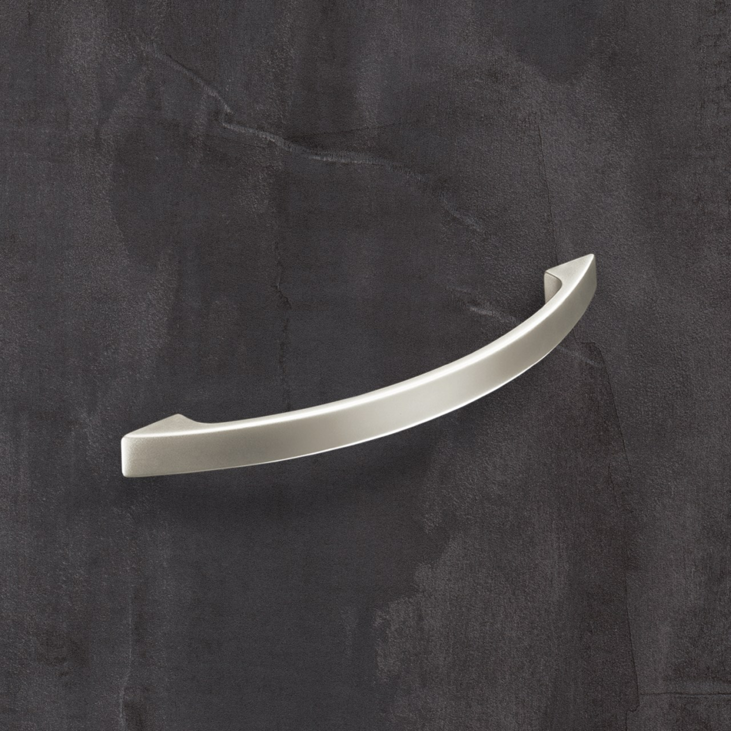 Poignée Tolosa, entraxe de perçages 128, L 157 mm, B 10 mm, H 28 mm, Nickelé mat
