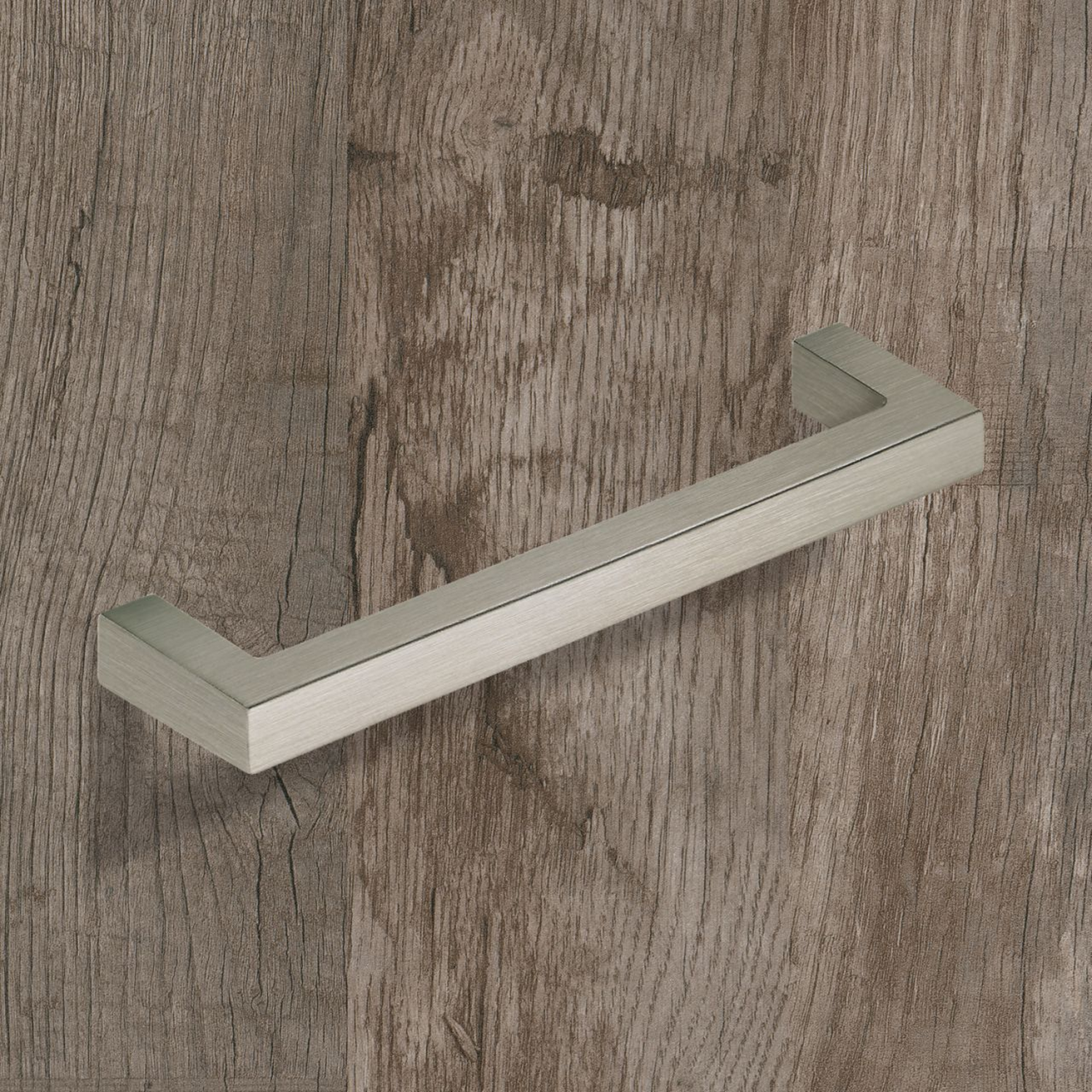 Greep Tornea, boorafstand 192, L 202 mm, B 10 mm, H 32 mm, roestvrij staal finish geborsteld