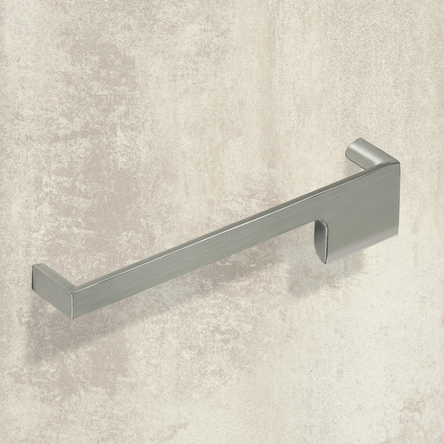 Poignée Zenga à gauche, entraxe de perçages 192, L 201 mm, B 36 mm, H 30 mm, aspect inox brossé
