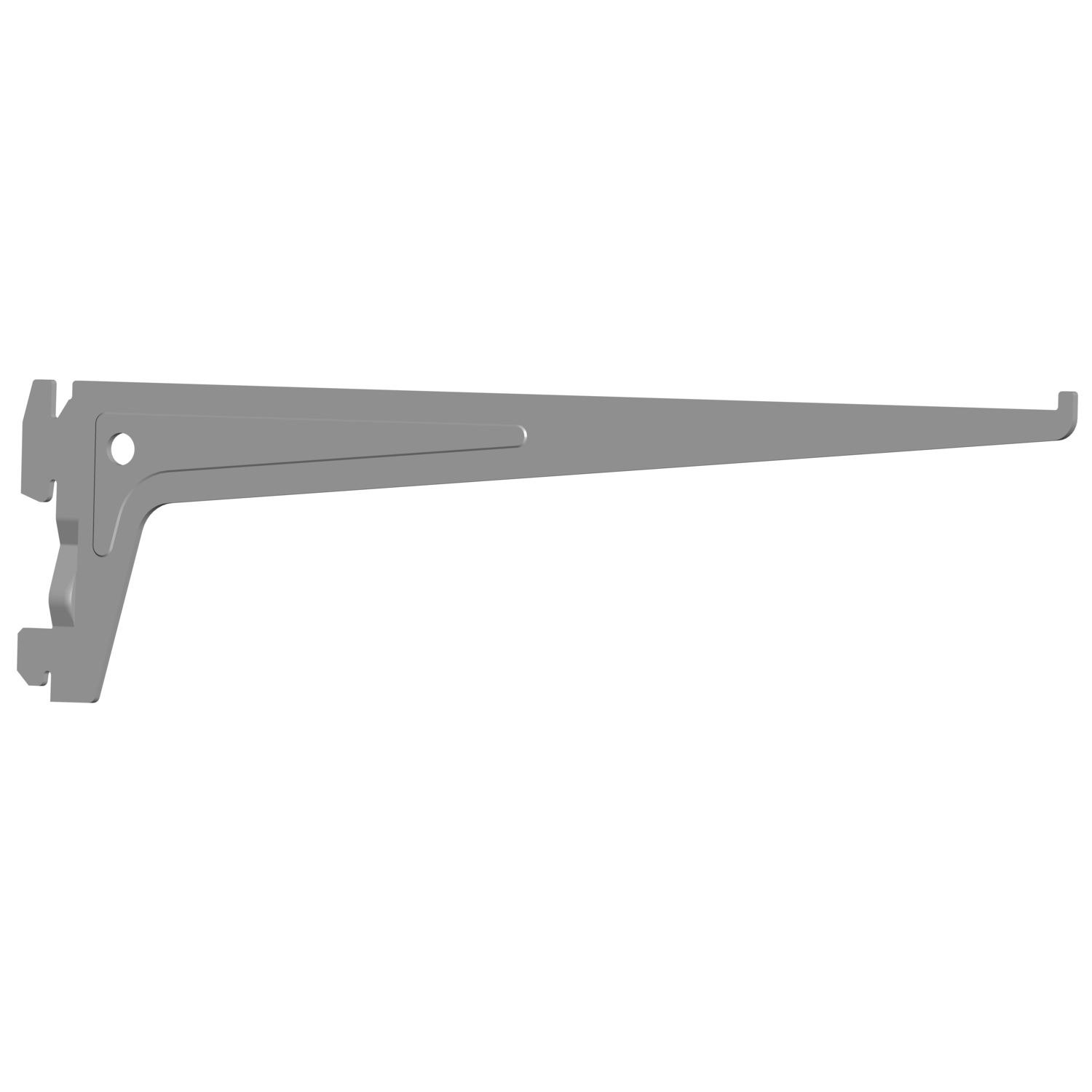 Enkele dragers element grijs 300mm