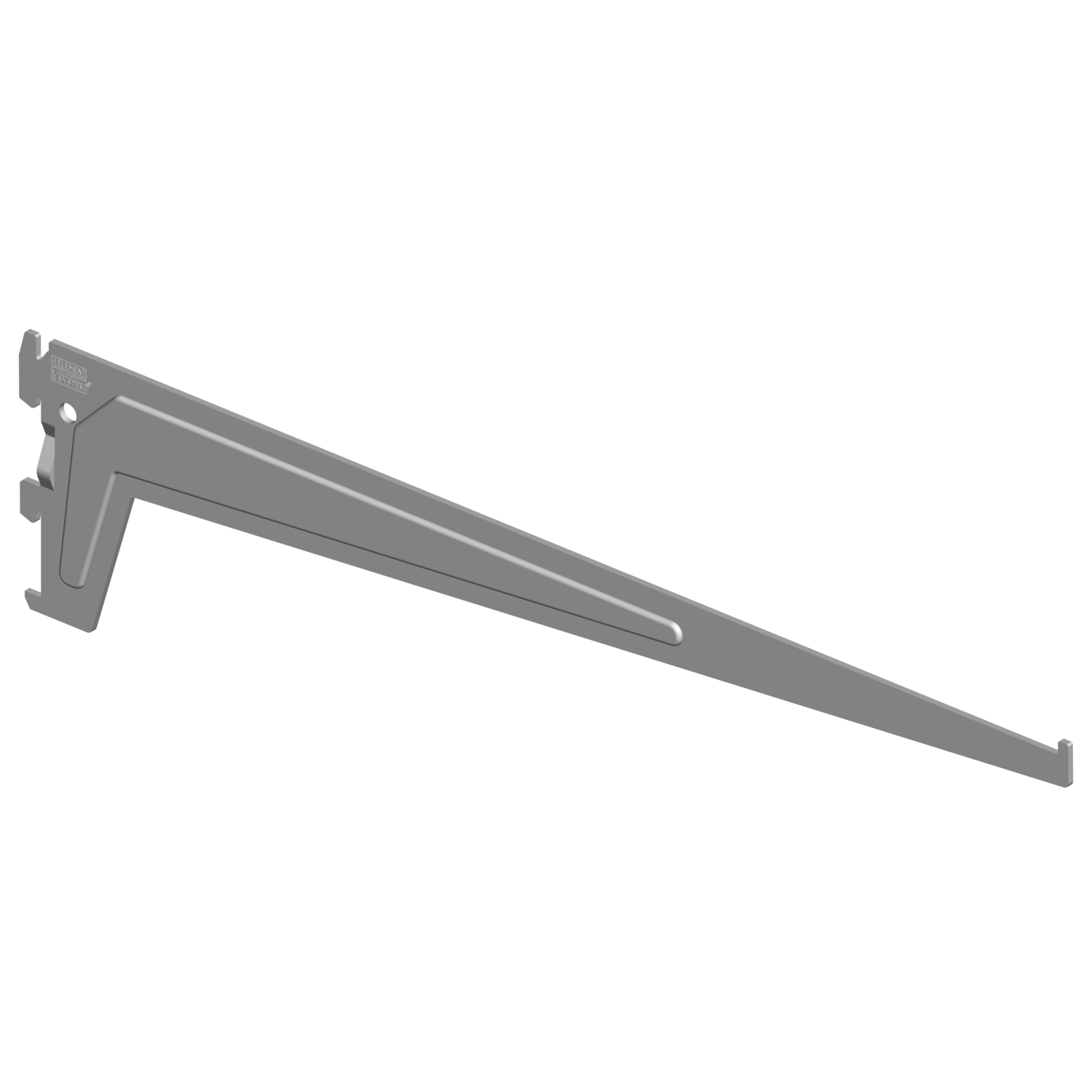 Enkele dragers element grijs 500mm