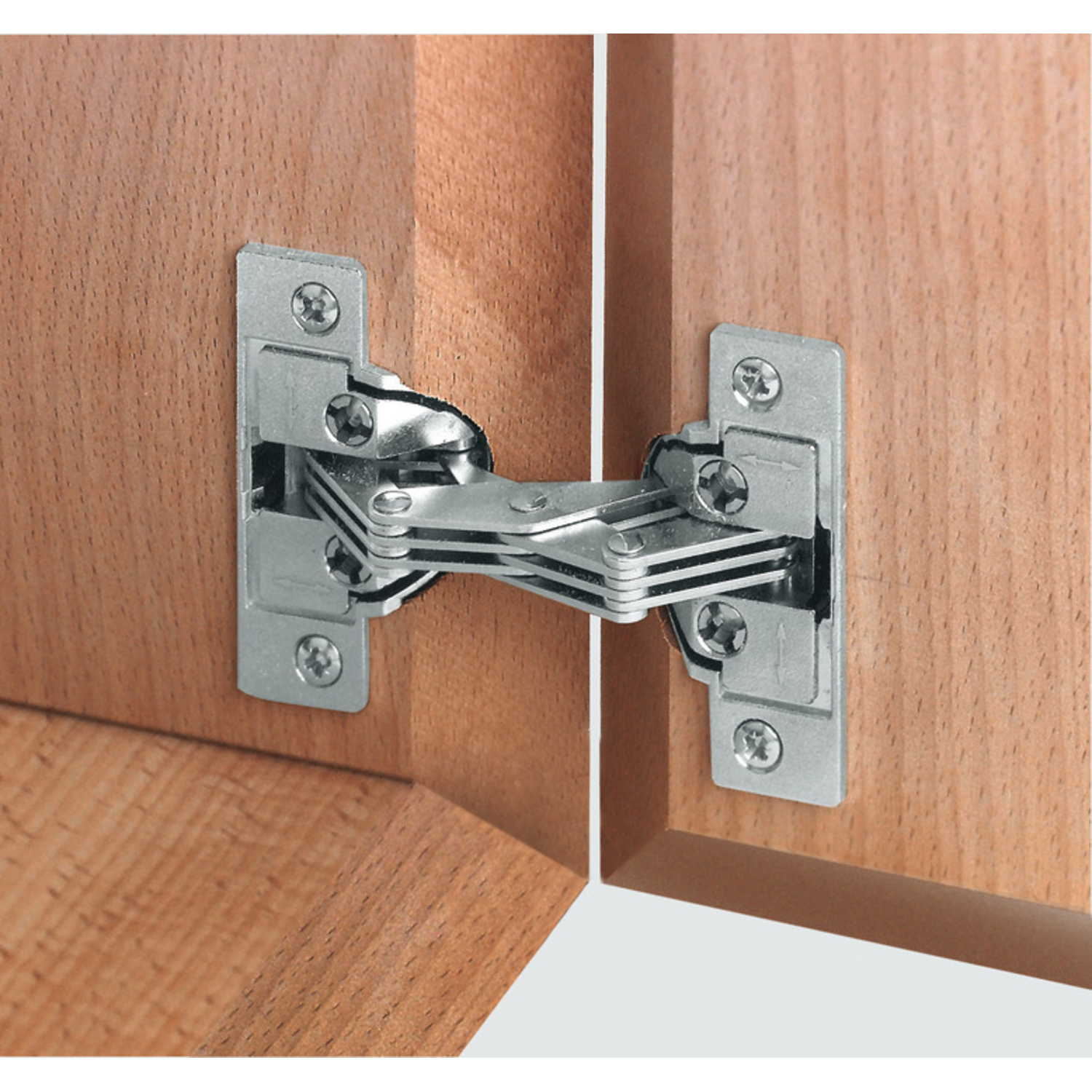 Verstekscharnier, GS 22,5, openingshoek 120°