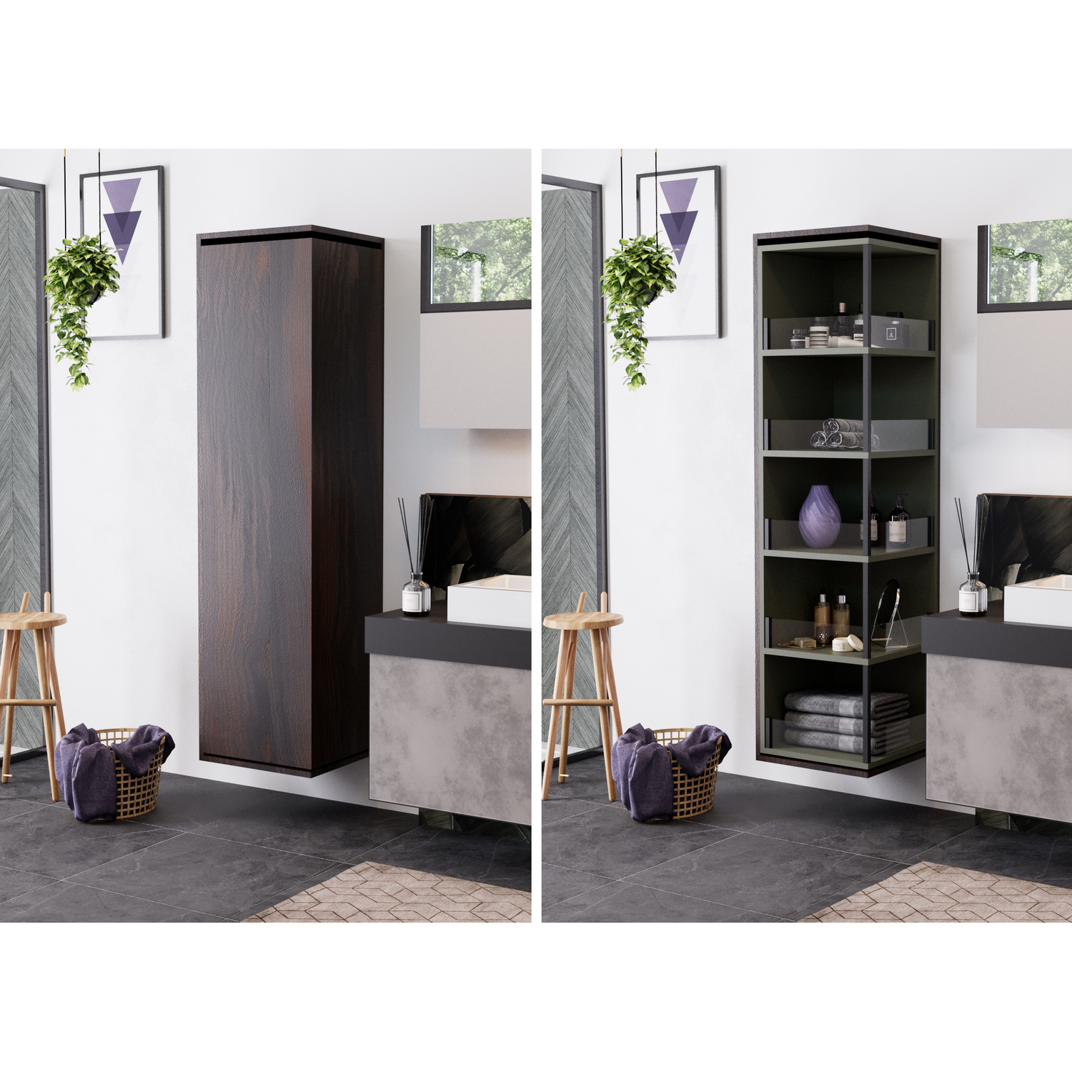 FurnSpin M met Silent System, installatiepositie links