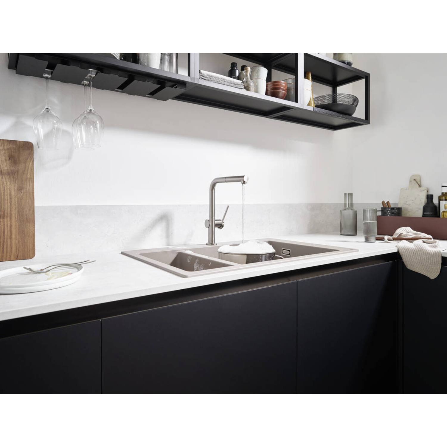 Hansgrohe Talis M547 sptm 270 1jet AZA RVS look