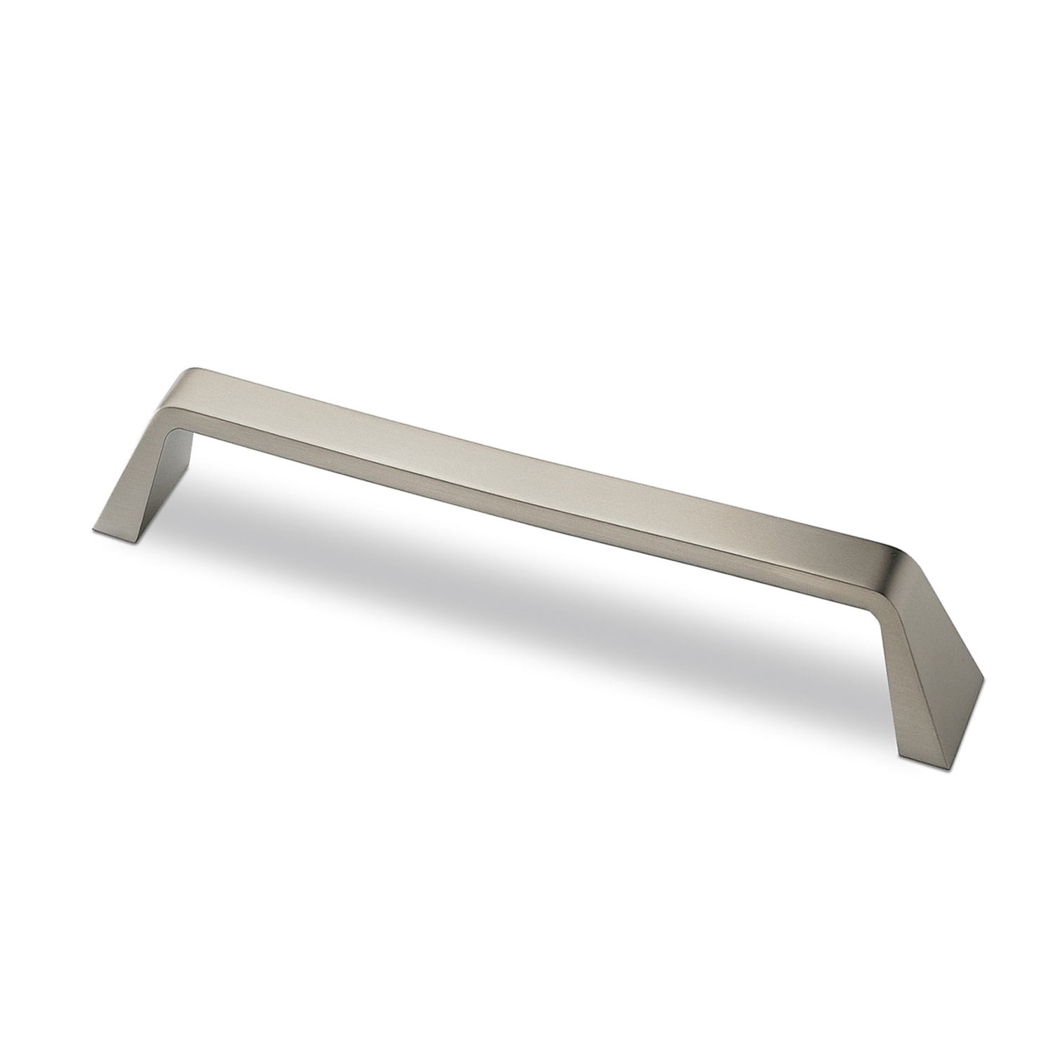 Greep Basilia, boorafstand 192, L 208 mm, B 30 mm, H 30 mm, roestvrij staal finish geborsteld