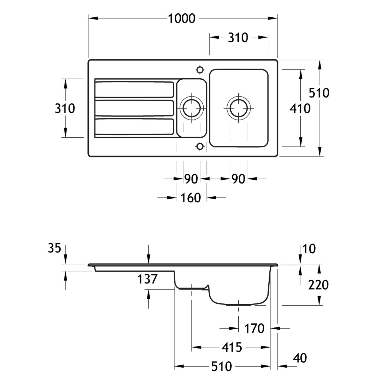 V&B 3360.01.fu architectura 60 xr ivoire 