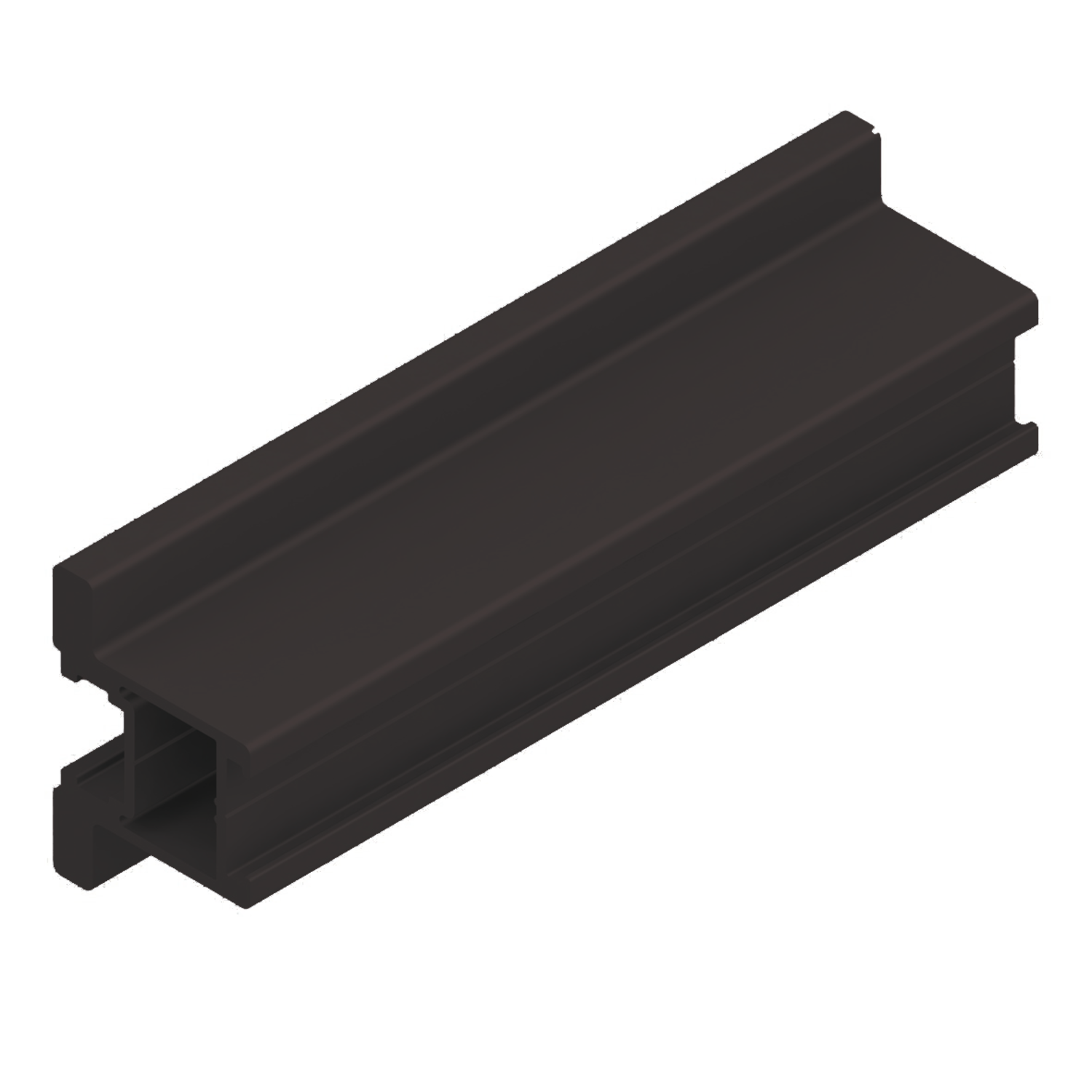 Profil vertical TRBase25 Floor 2.9m alu noir  