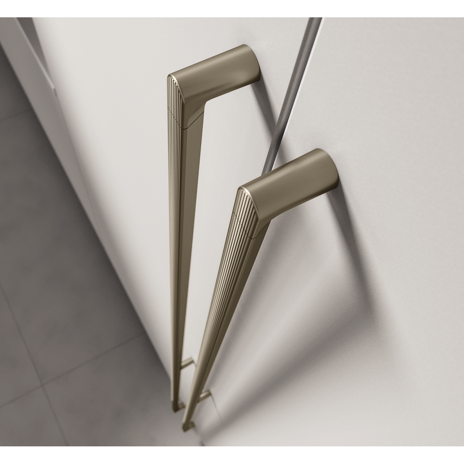 Poignée aqua ea800 l818 bronze 