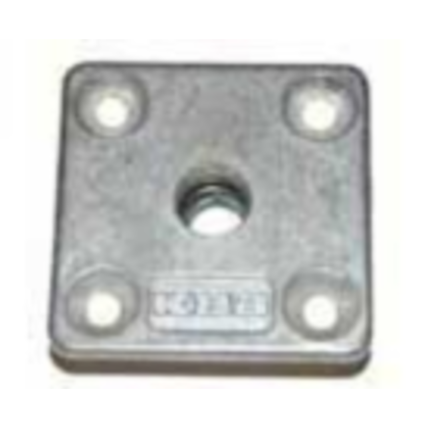 Plaque de Fixation carré pied de table kea M10 