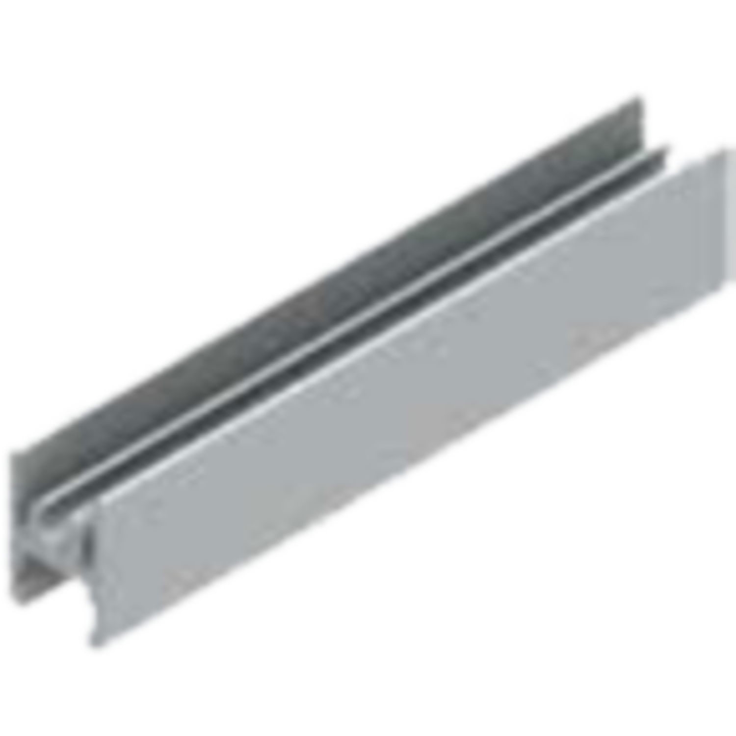 Profil-U horizontal support RS-Base 4m alu argent  