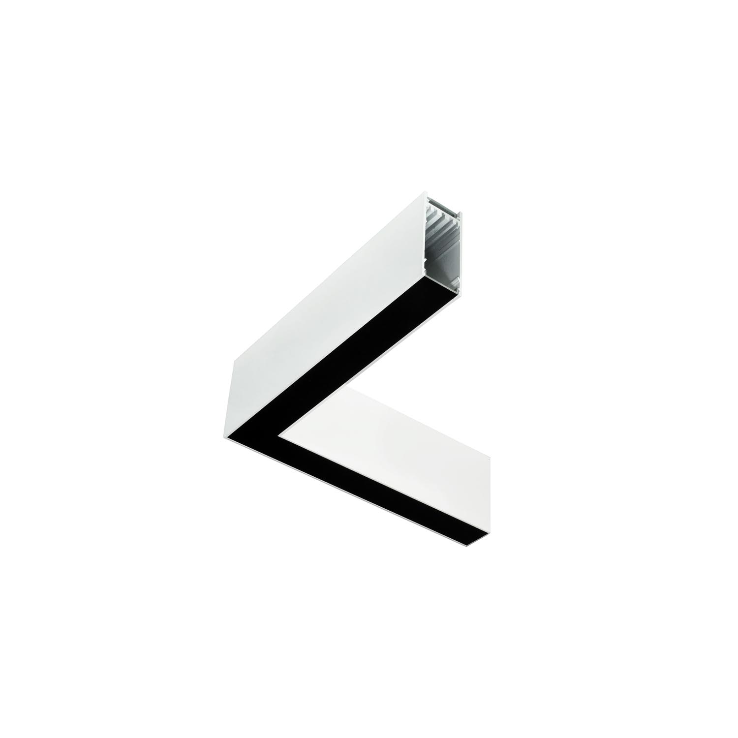 Xline profil de coin blanc 580x34x80mm 