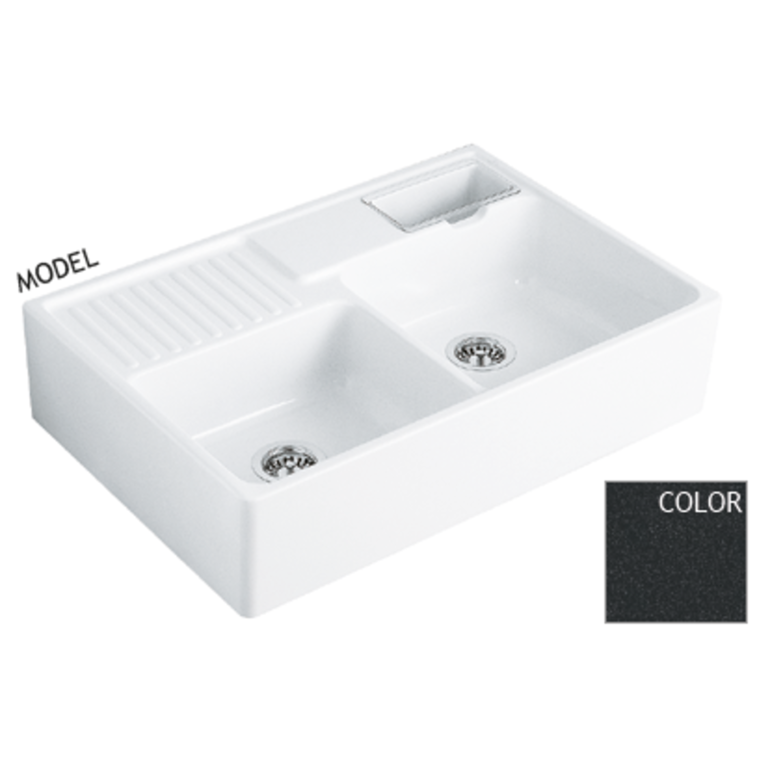 V&B 6323.91.jo tradition chromite brillant  ceramicplus