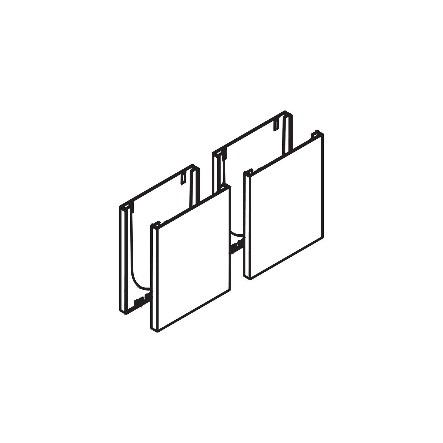 Hawa Junior GP caches chrome mat carre