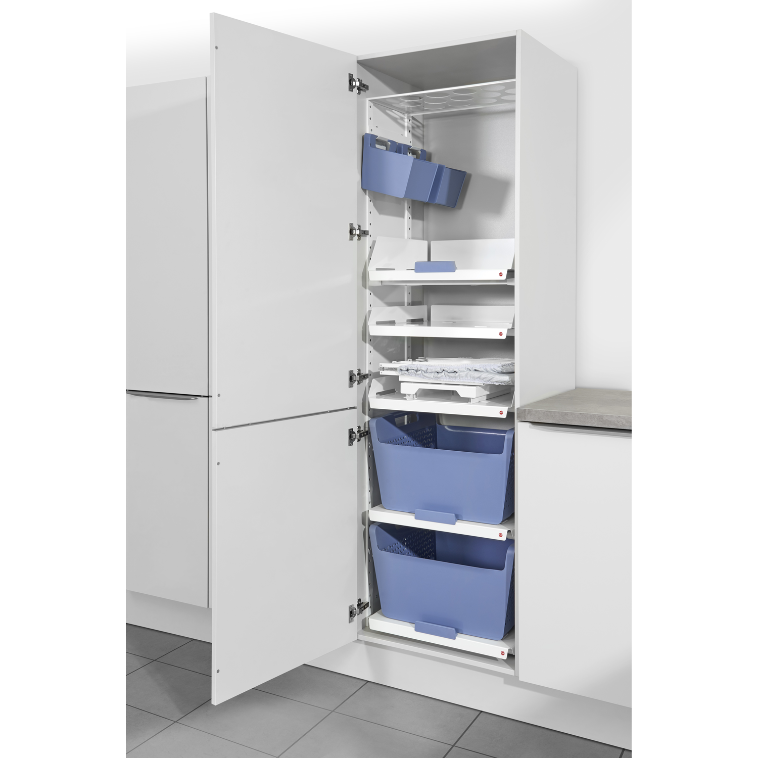 Hailo laundry shoenrek wit