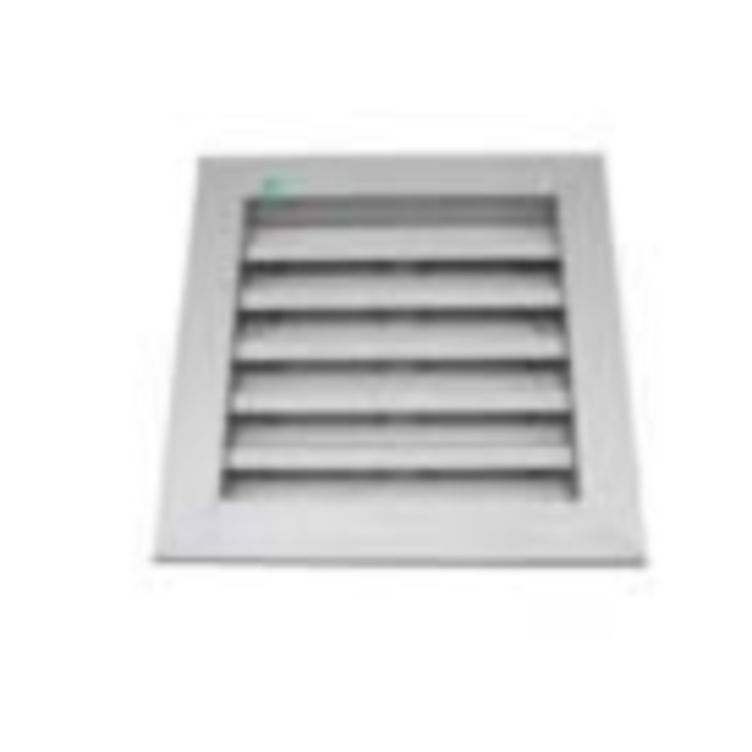 Grille murale 200x200 art.411 alu  