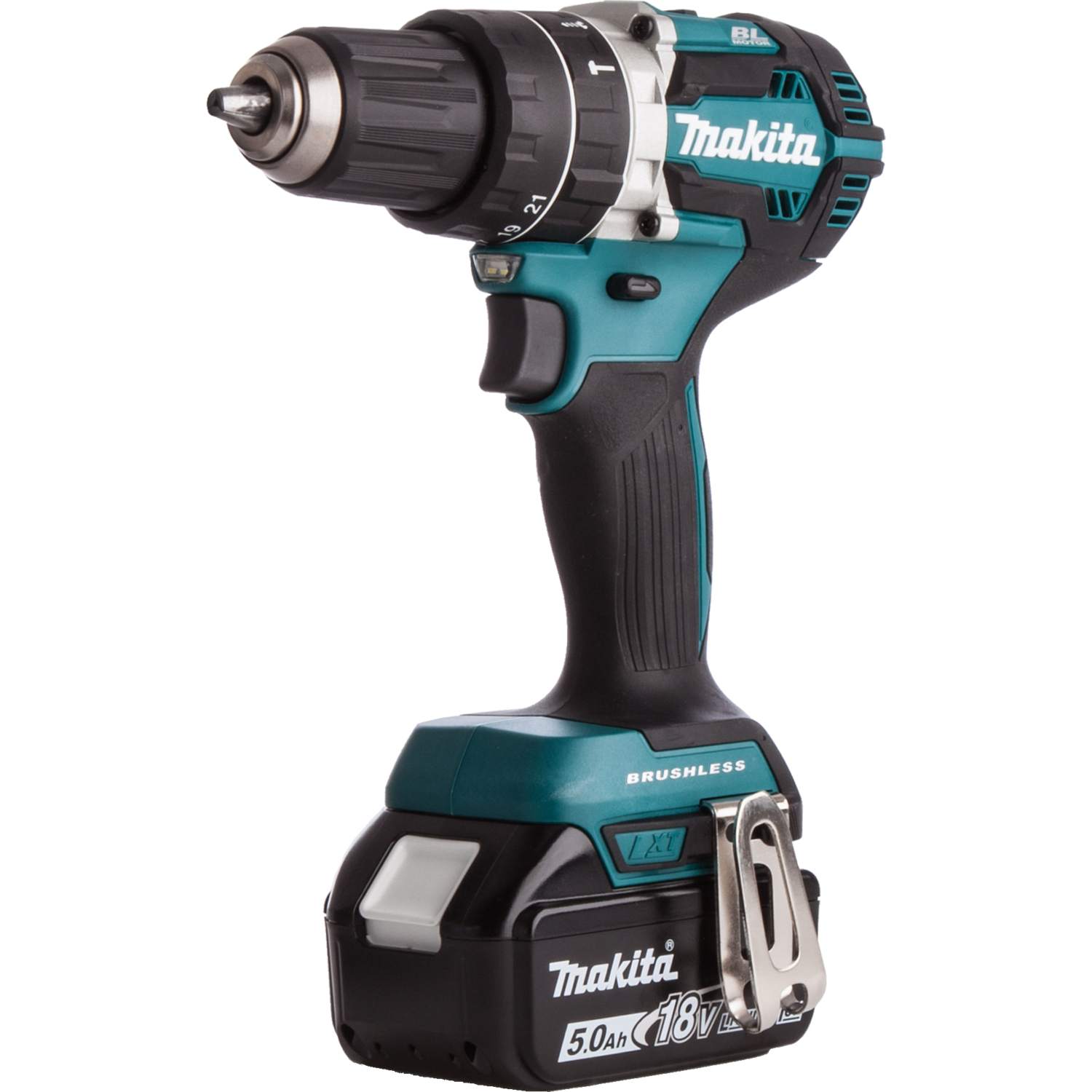 Makita visseuse-perceuse 18v 5.0ah 2 batteries + chargeur