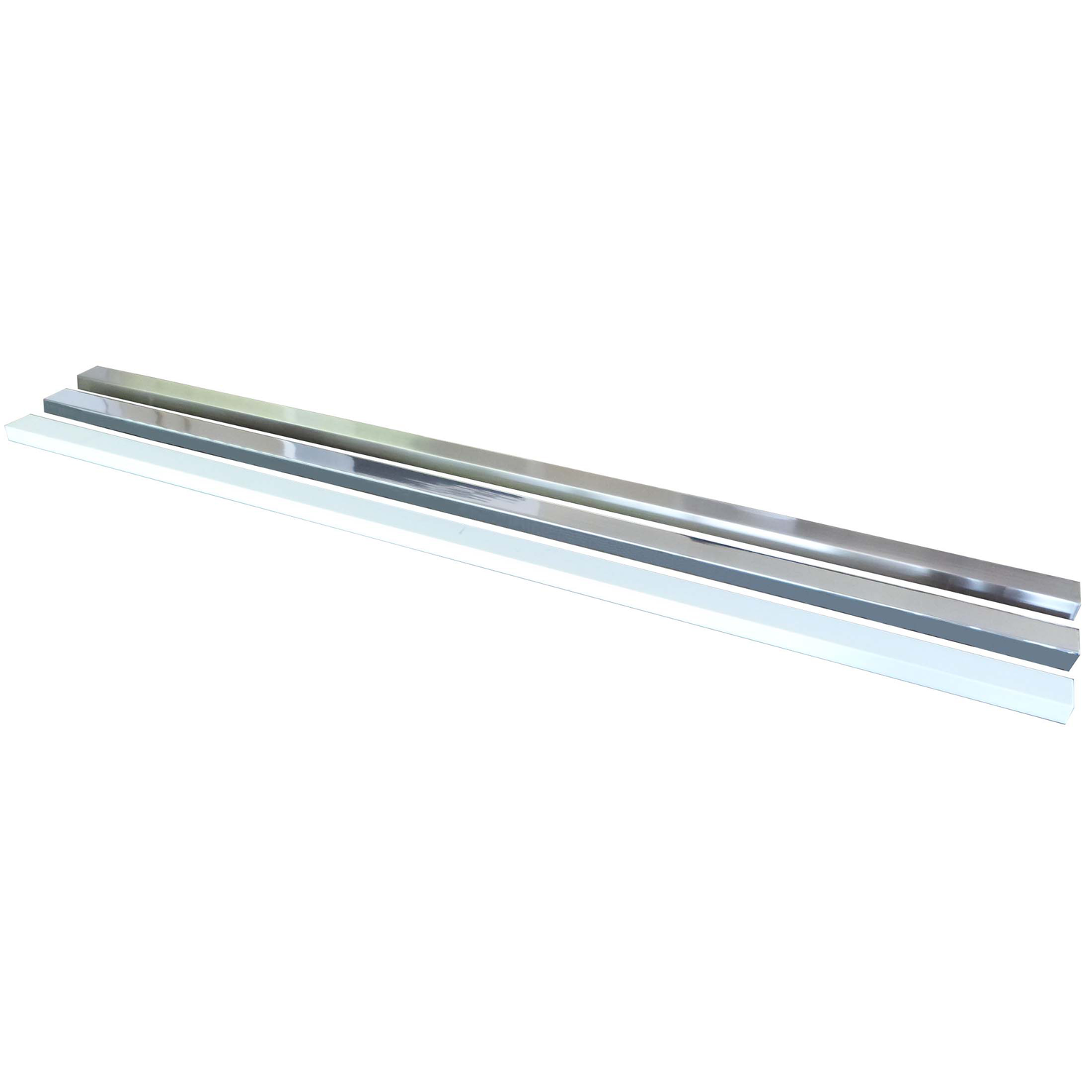 Greepprofiel 320/400mm alu RVS look