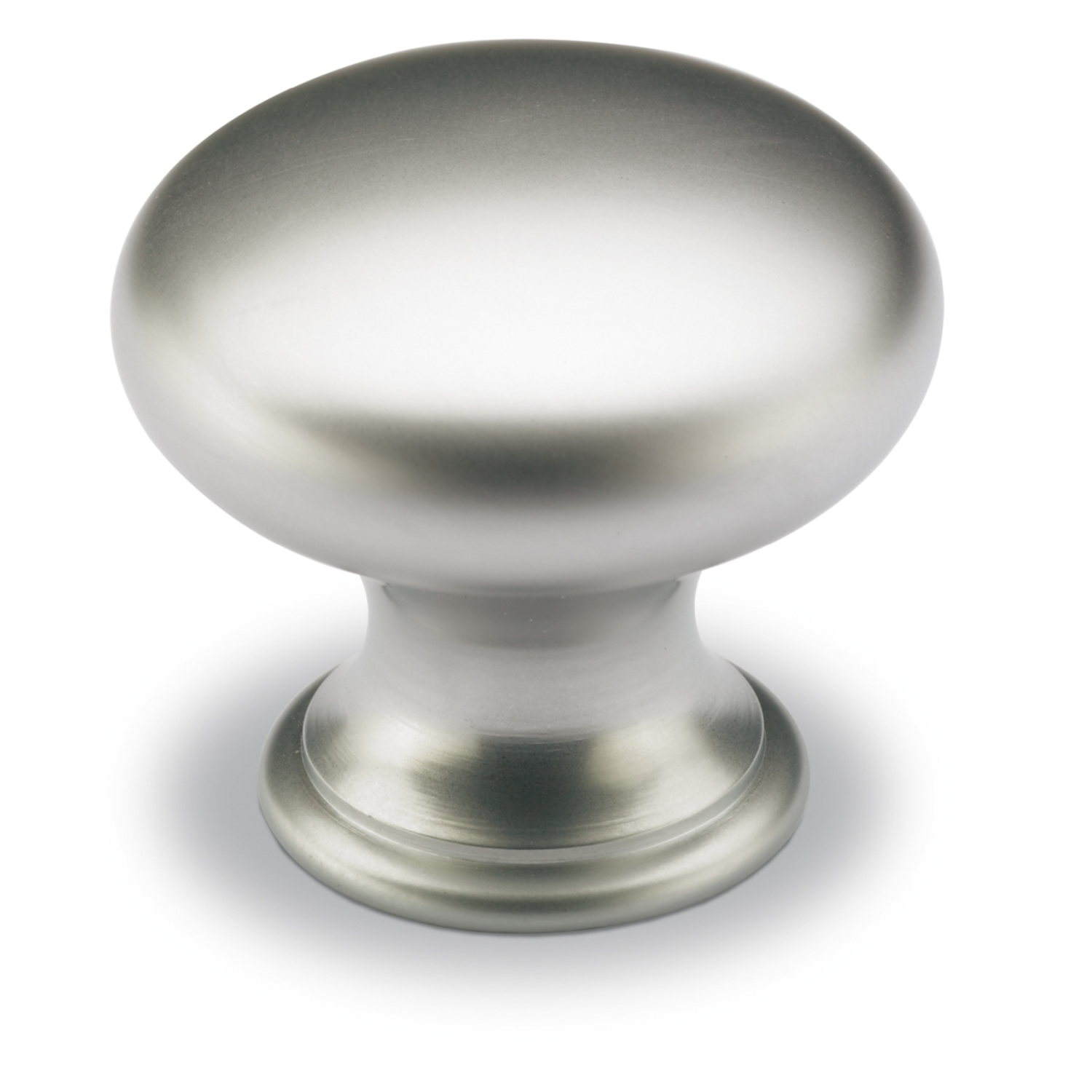 Knop Cirpi, H 27 mm, ø 30 mm, Mat verchroomd