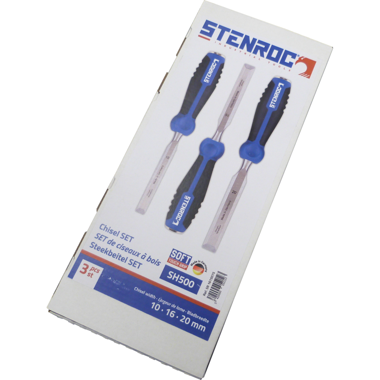Steekbeitelset 6-delig Softgrip 6 | 10 | 12 | 18 | 25 | 32 mm