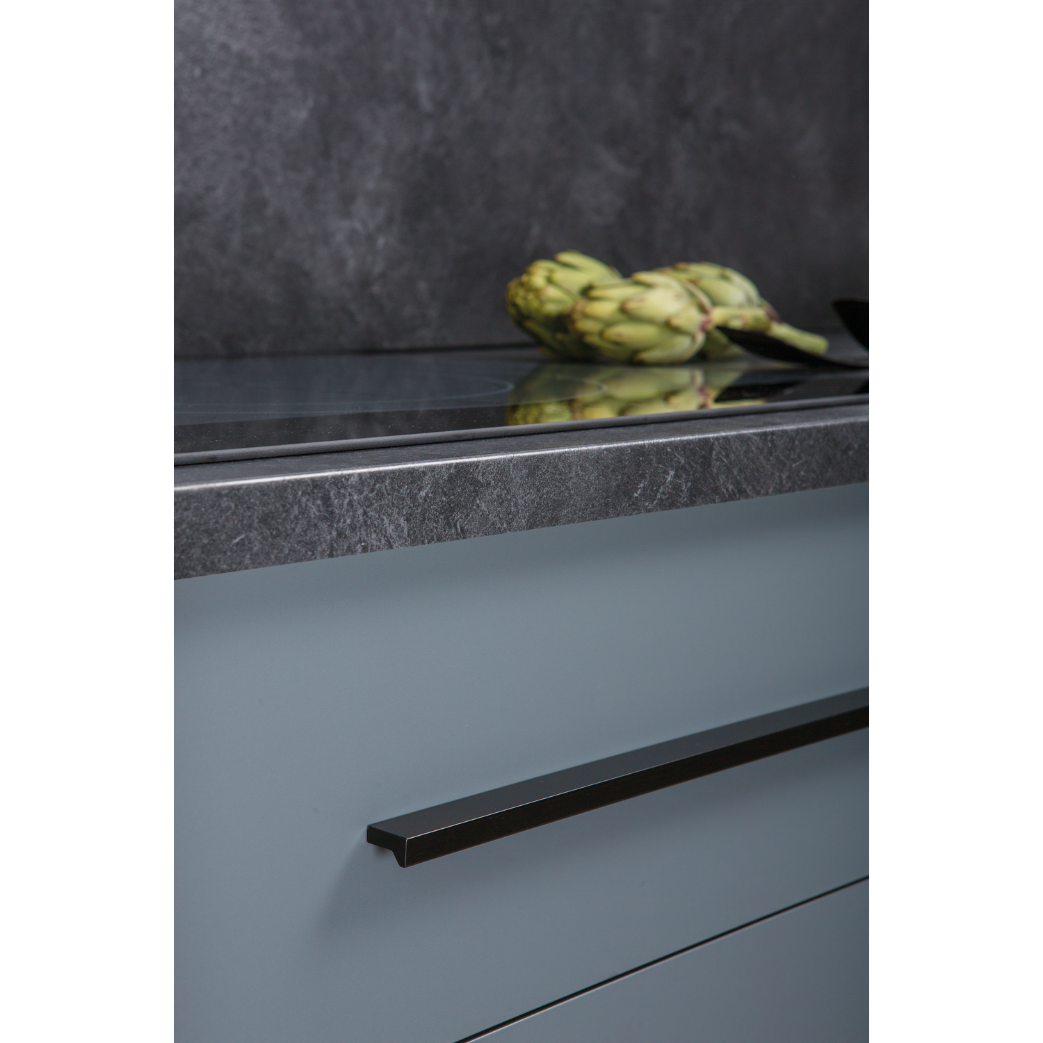 Poignée ANGLE BA192 L300 aluminium mat noir