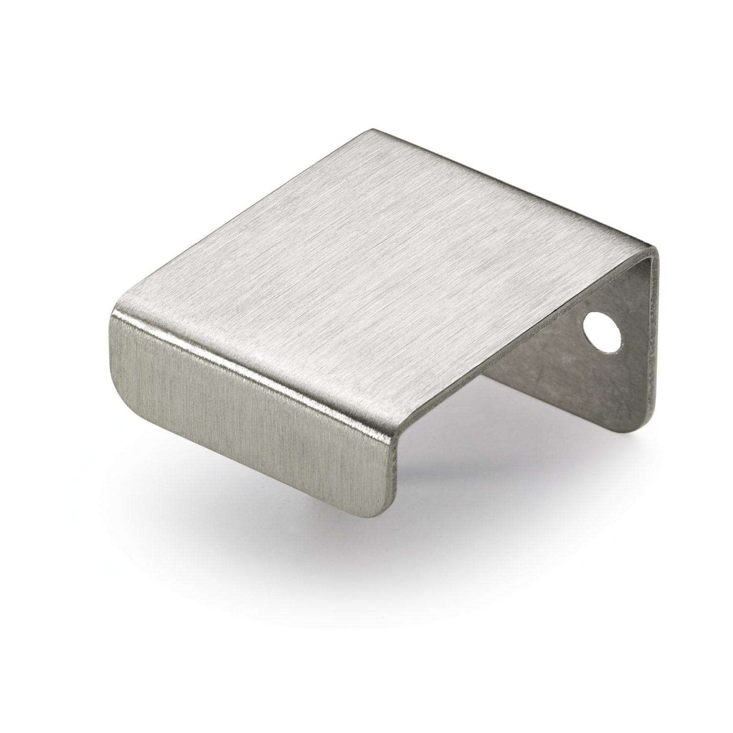 Poignée Narni, entraxe de perçages 20, L 30 mm, B 37 mm, H 21 mm, Inox brossé