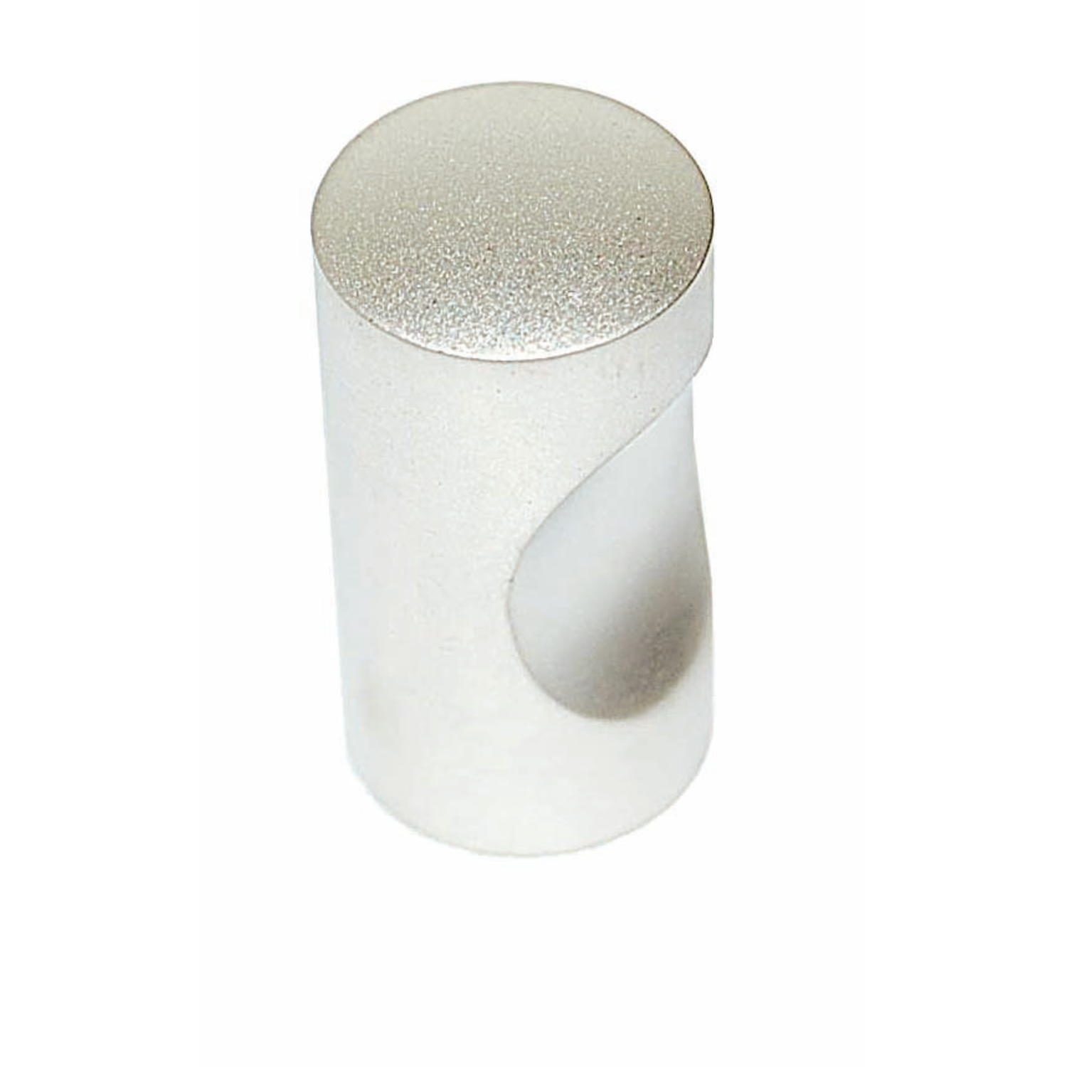 Bouton cylindrique inox nick mat dia. 11mm h25mm 