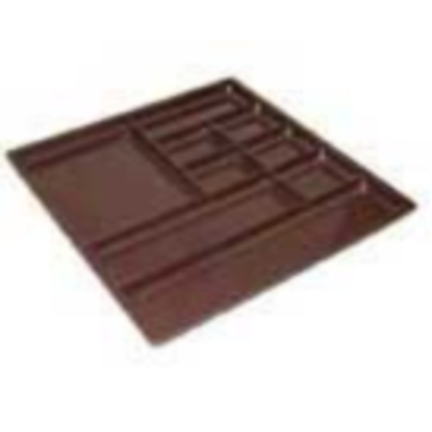 Insert pour tiroir bur.277x277x17mm brun  