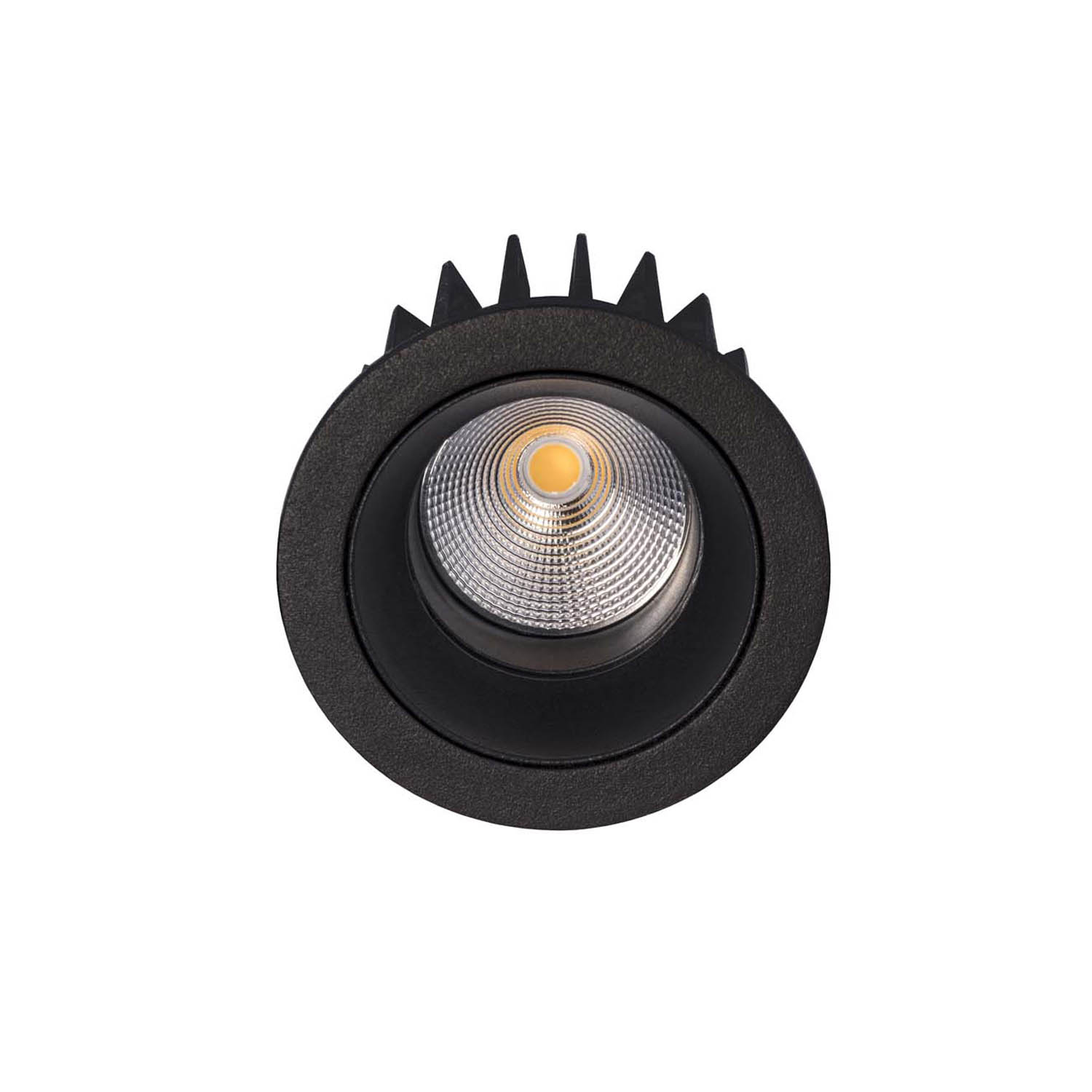 Led trend Round noir mat 3000K 9W 230 V 