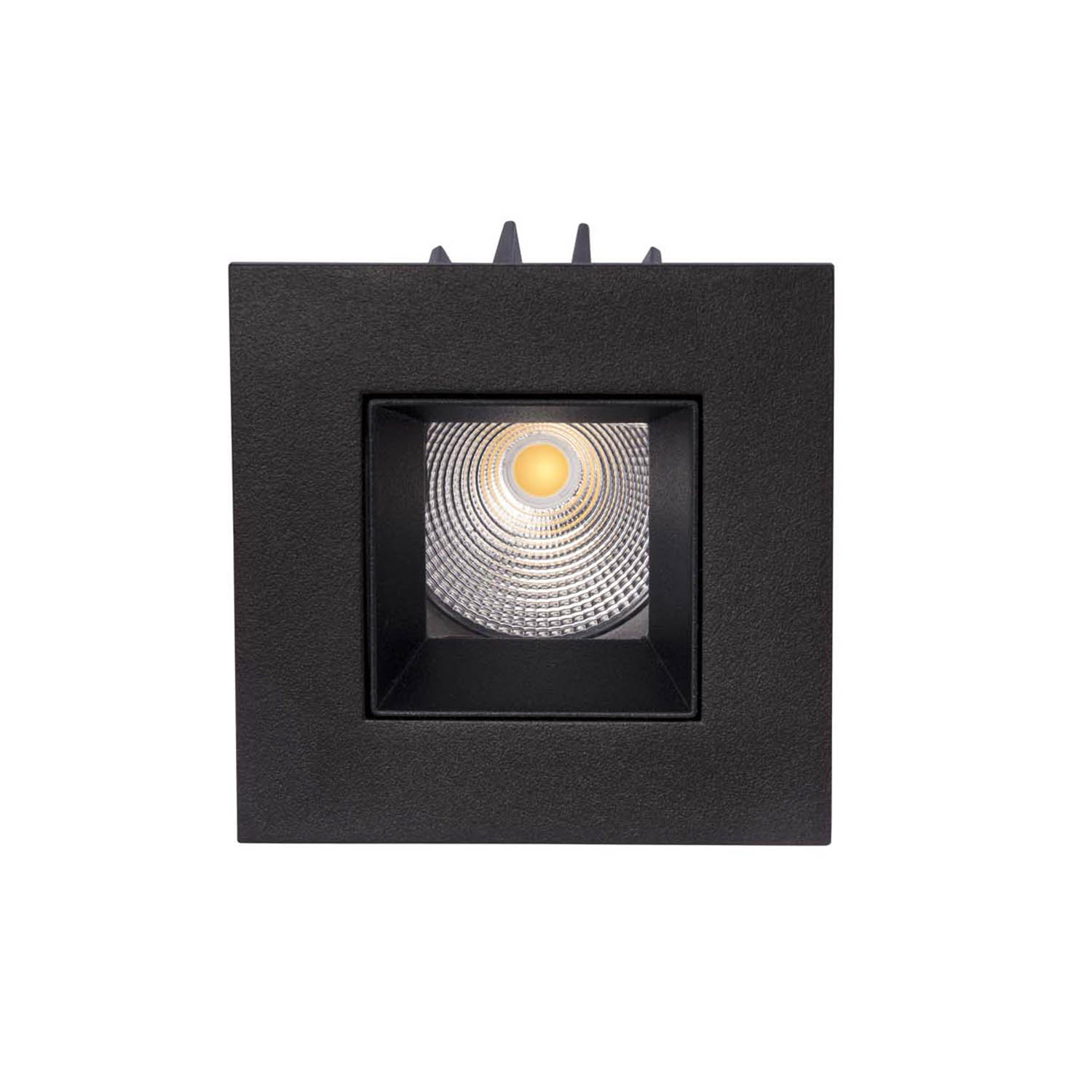Led trend Square noir mat 3000K 9W 230V 