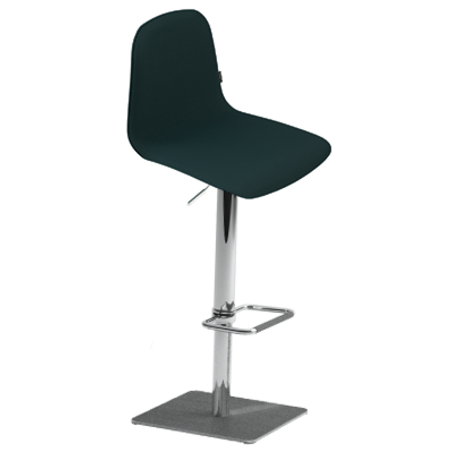 Tabouret lemon rvs/carré - nobel antraciet