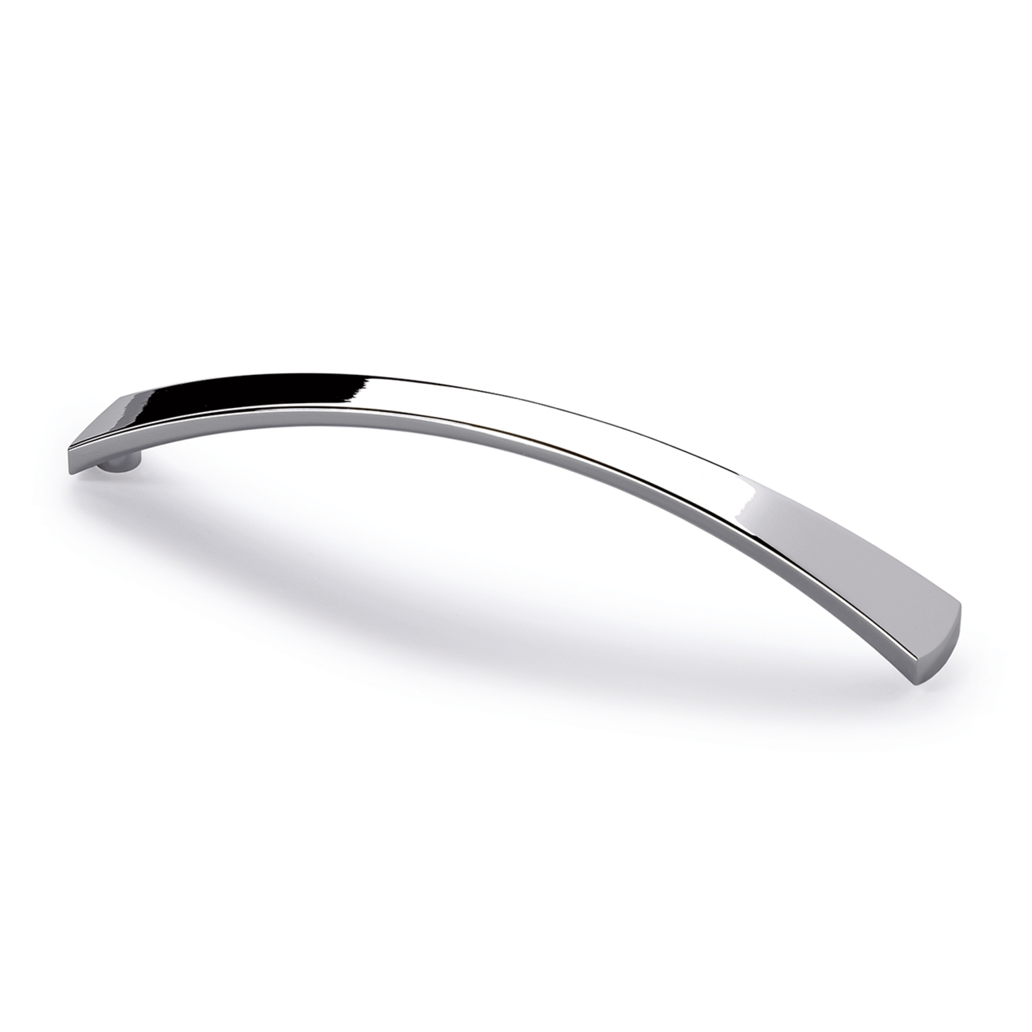 Poignée Parma, entraxe de perçages 128, L 138 mm, B 17 mm, H 25 mm, chromé brillant