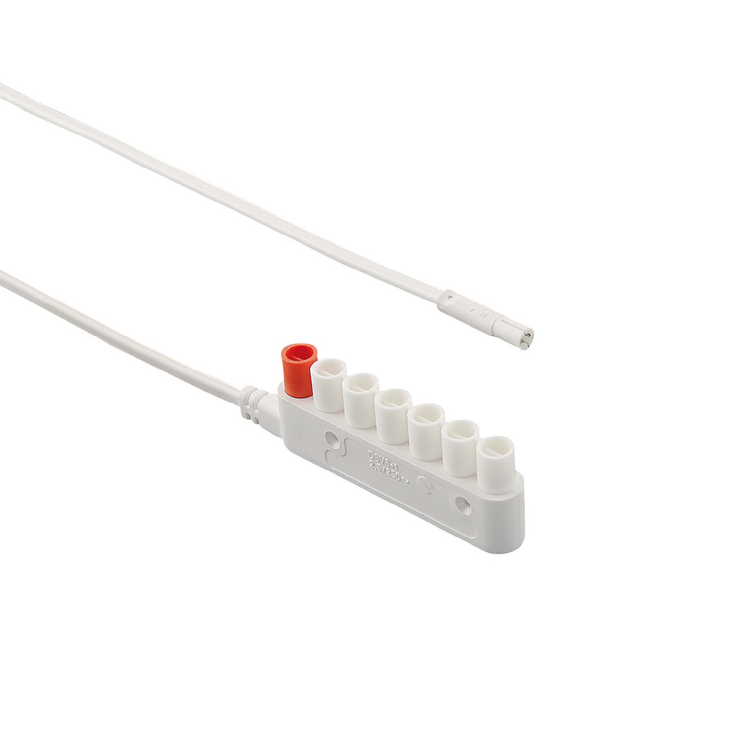 Mini-prises distributeur 6 lampes + 1 interrupteur + 3m câble avec prise mini