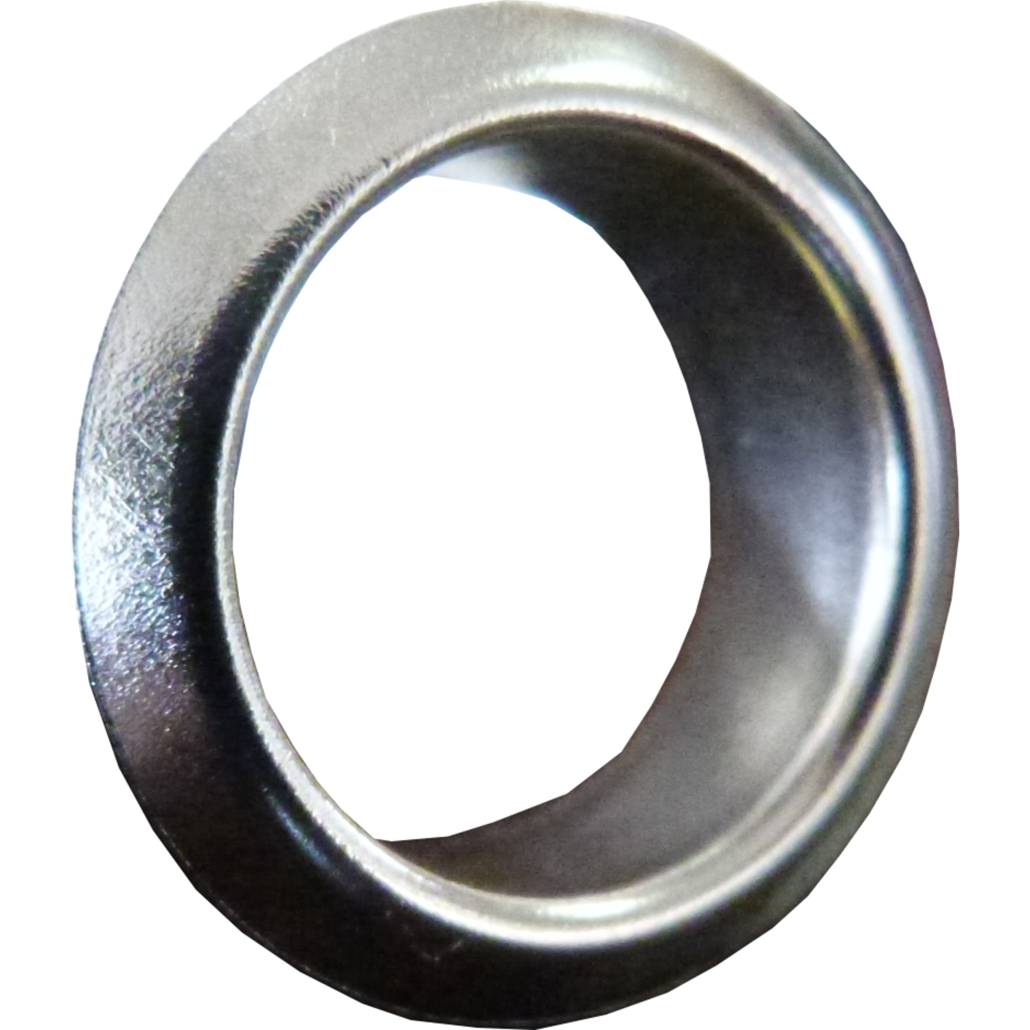 Rosace pour serrure à cylindre 18mm nickele 