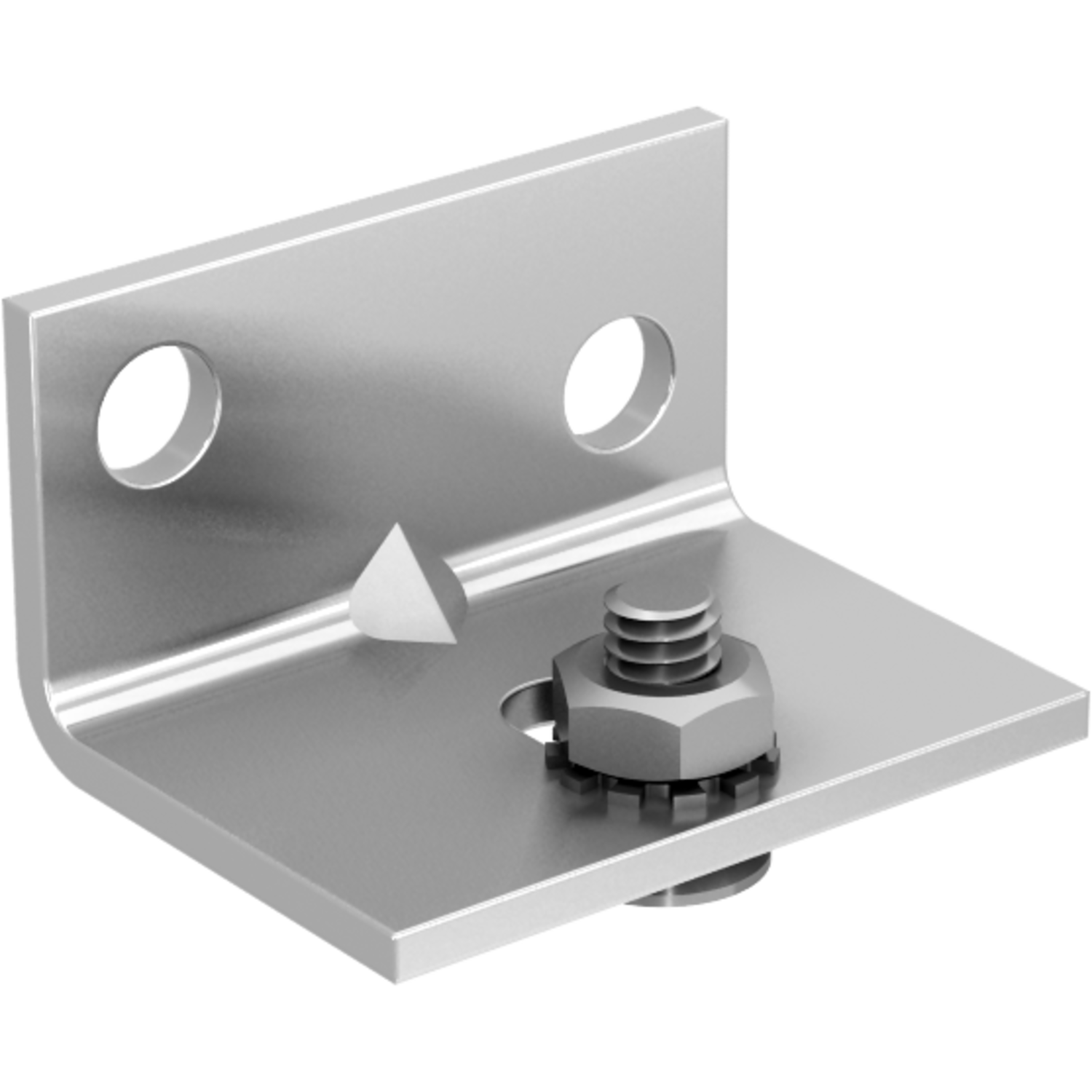 Cadette support fixation mural, panneaux 20 mm 