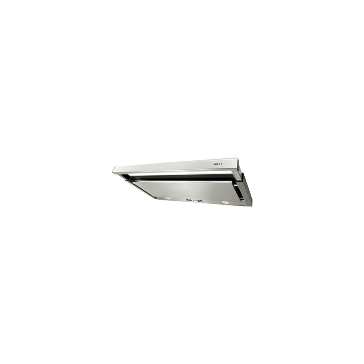 Novy telescopische dampkap 60cm RVS dub motor elec