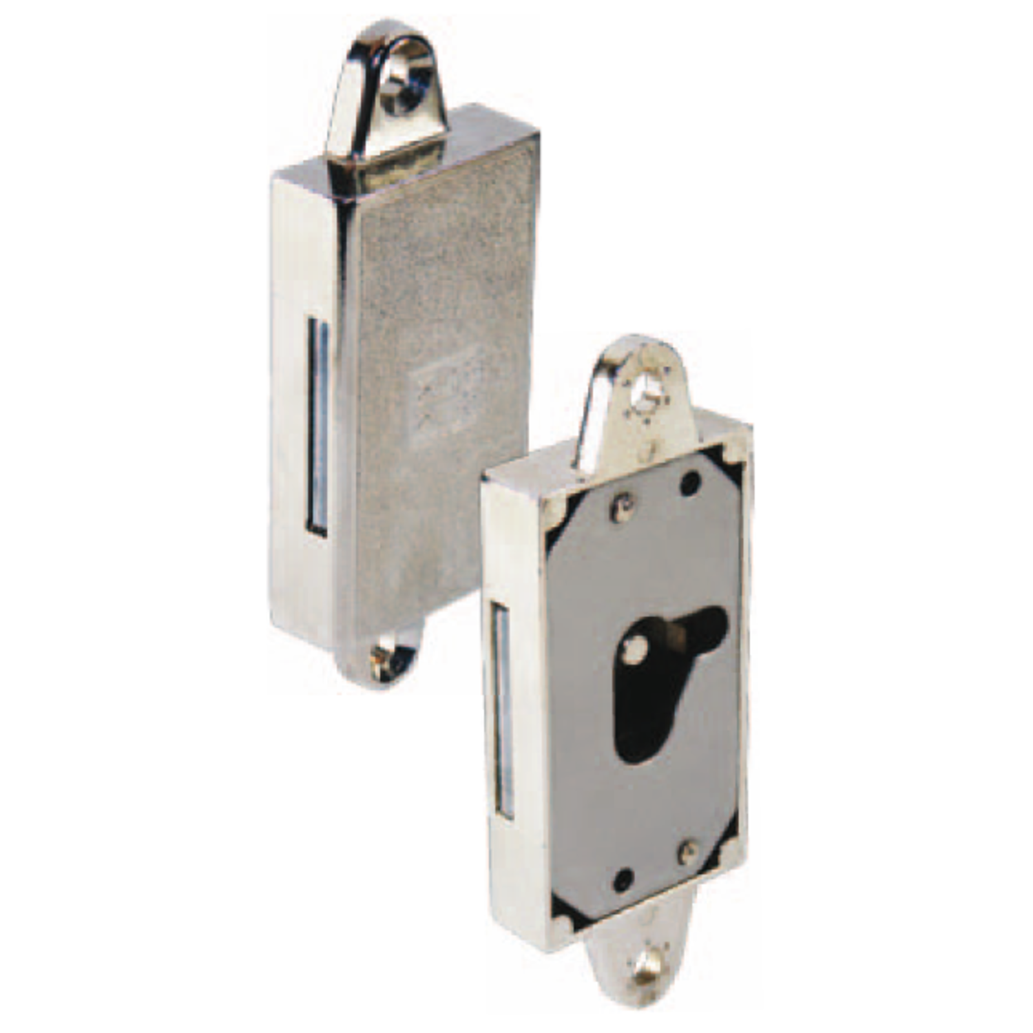 Opzetslot 530 vernikkeld rechts 30mm