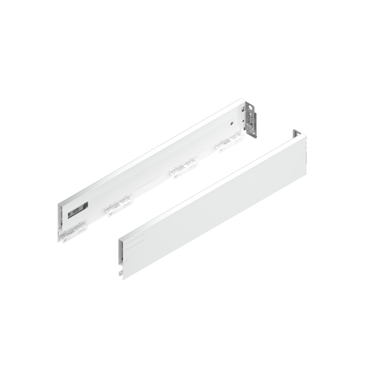 Vionaro set zijwand wit h89 nl650