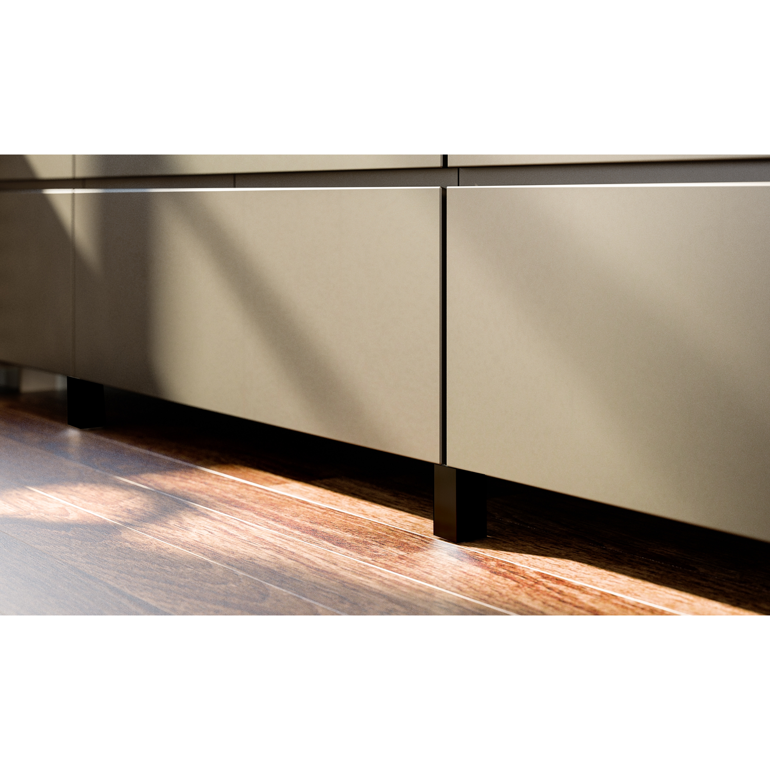 Pied de meuble capri inox-look h.150mm  