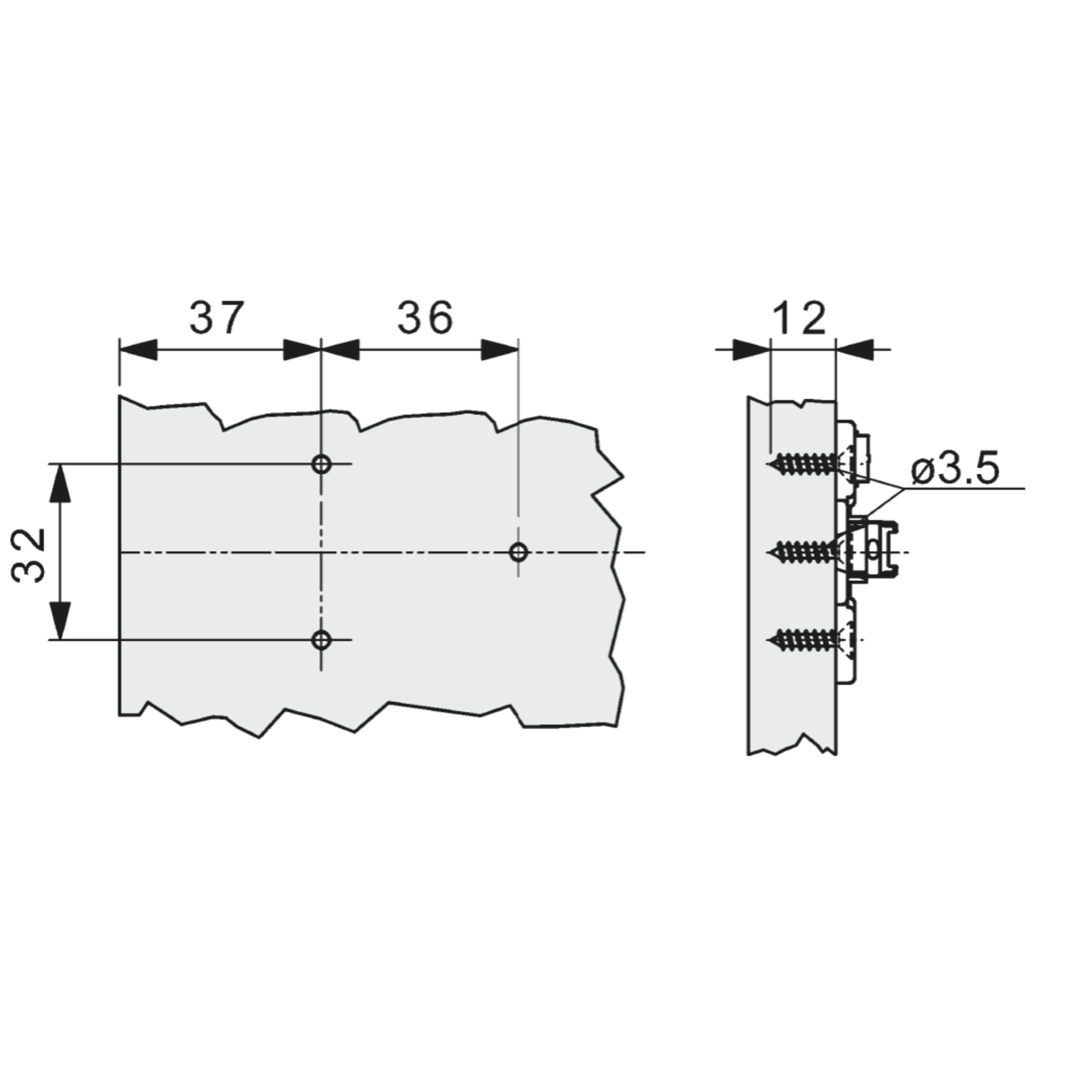 Stelplus clip 0mm z/eurov. vern.excentrisch