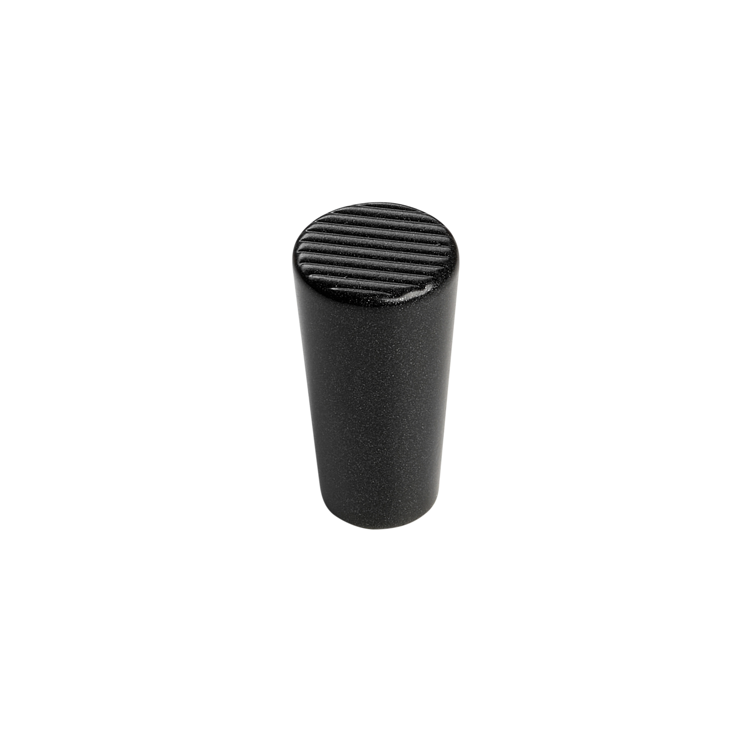 Knop aqua-rama d12 h24 zwart
