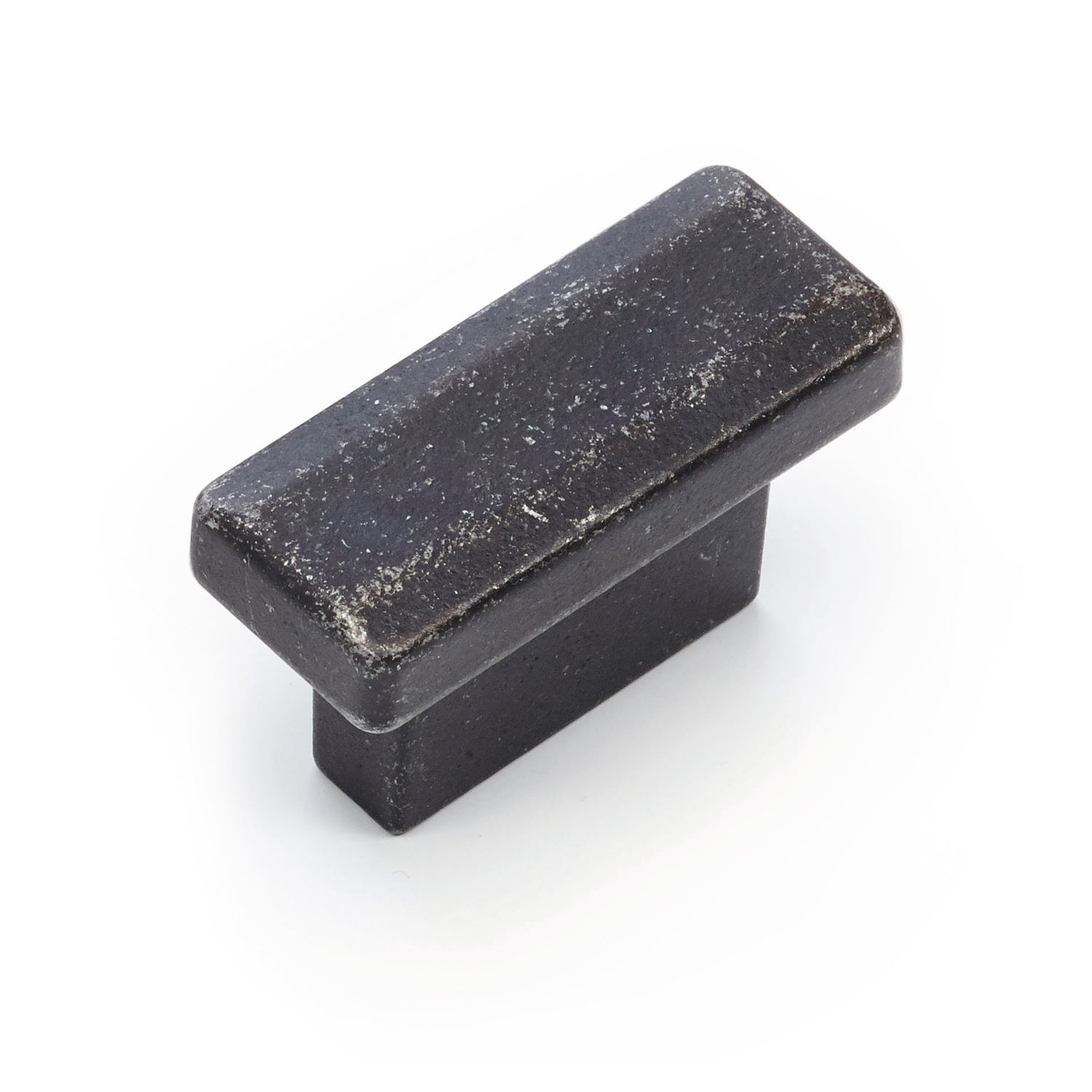 Poignée trunk rectan. ea16 noir mat couleur fer 