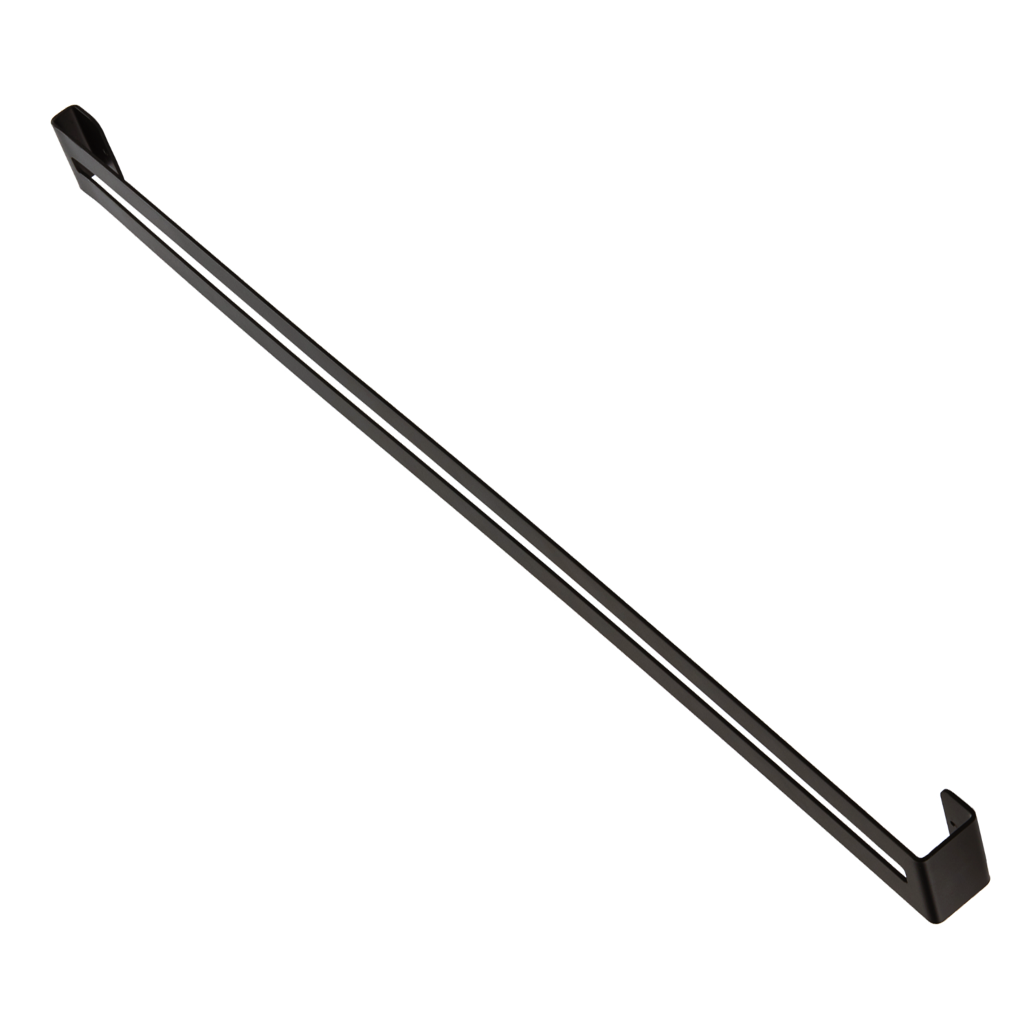 Barre range-couvercle acier mat 790mm 