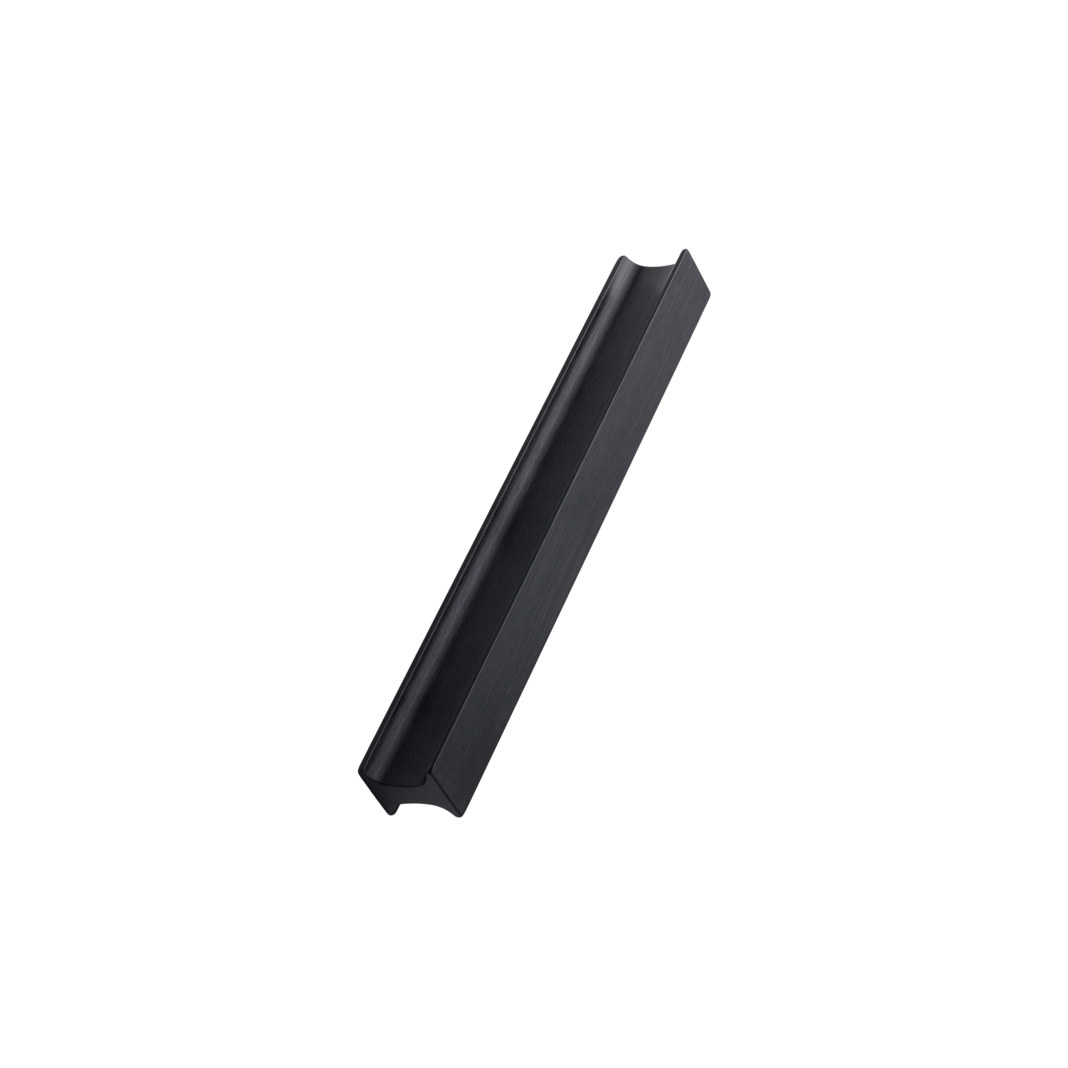 Greep track ba160 l200 alu geborsteld mat zwart