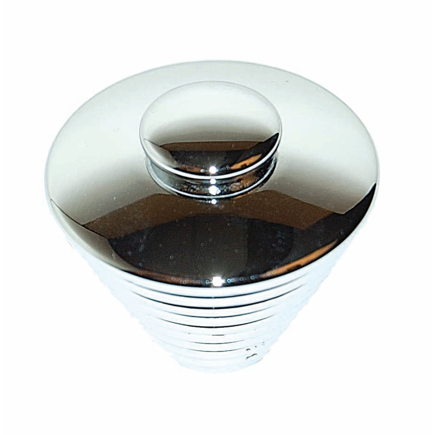 Bouton d.29mm chrome 