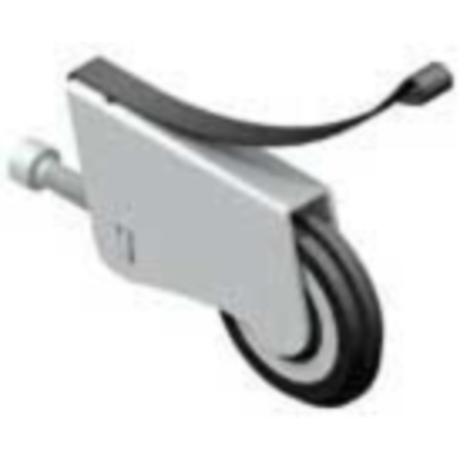 Onderwiel 40mm voor schuifwand Base Floor