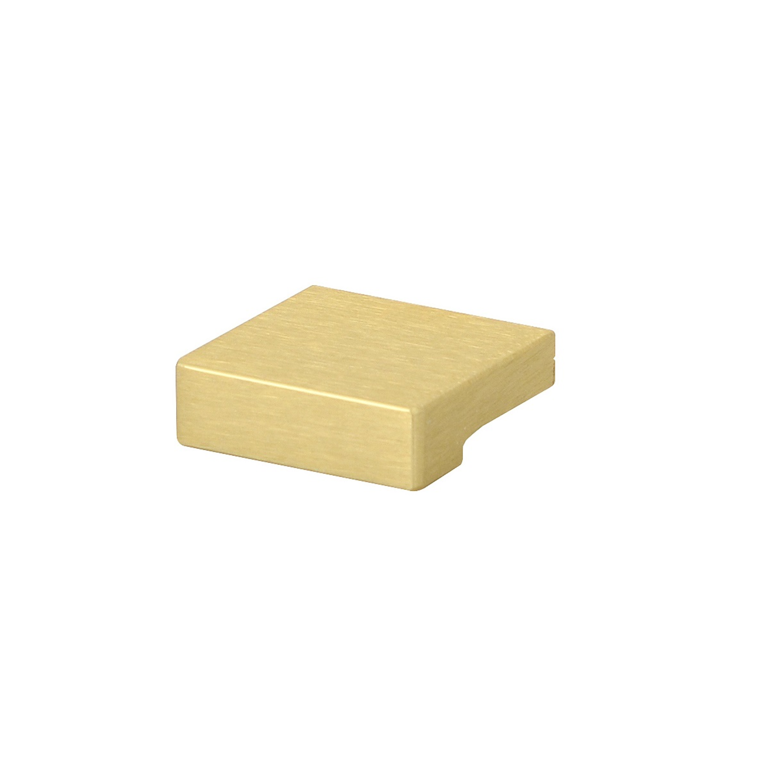 Bouton Moka ea16 32x30x10 alubrushed gold 