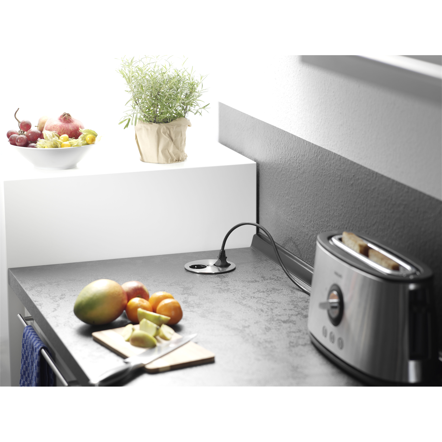 Twist inox b-f 2 prises -- 931.002 